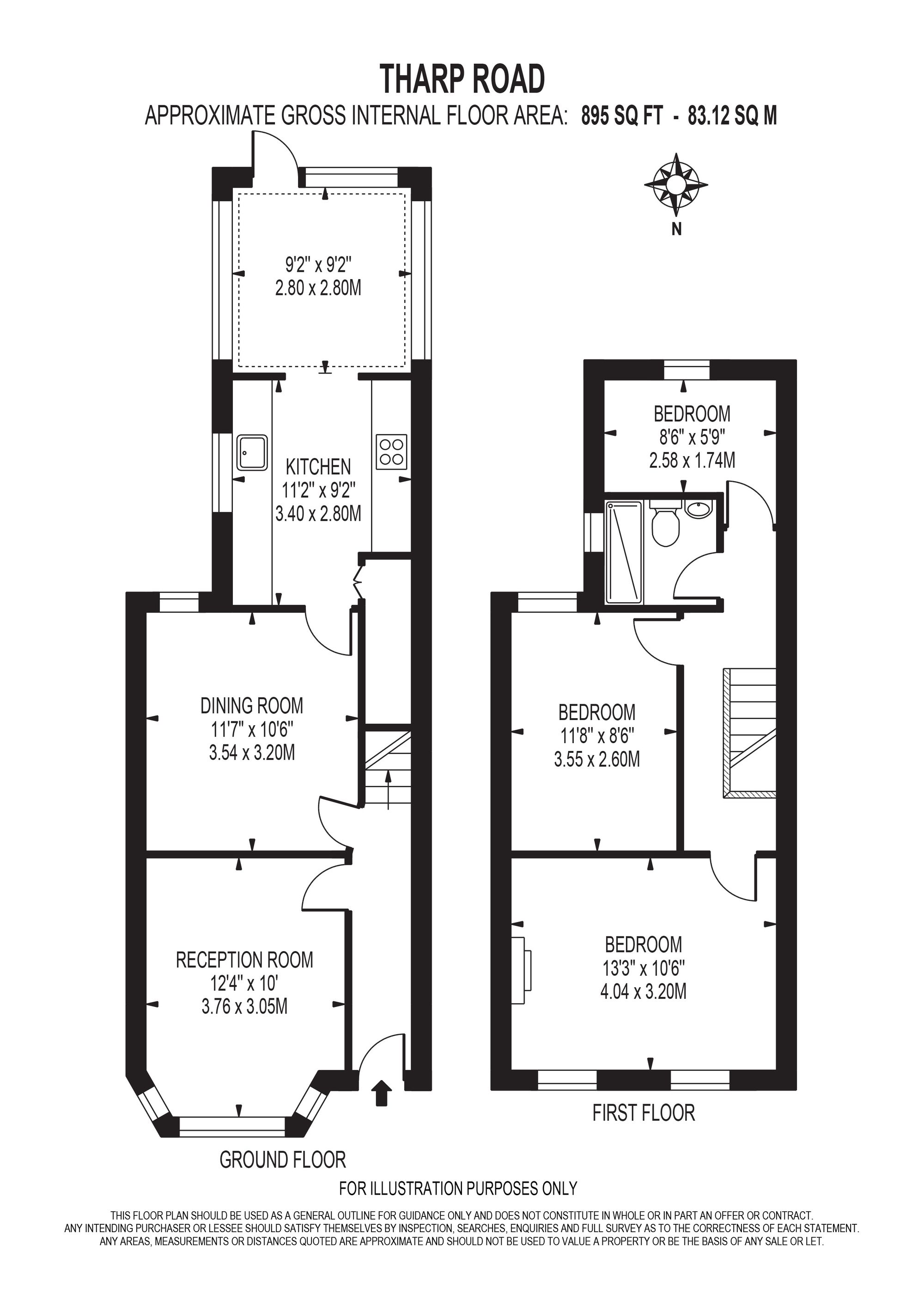 76 Tharp Road, Wallington floorplan