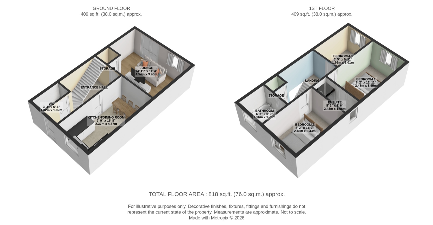 33, THE HEDGEROWS, GOOLE floorplan