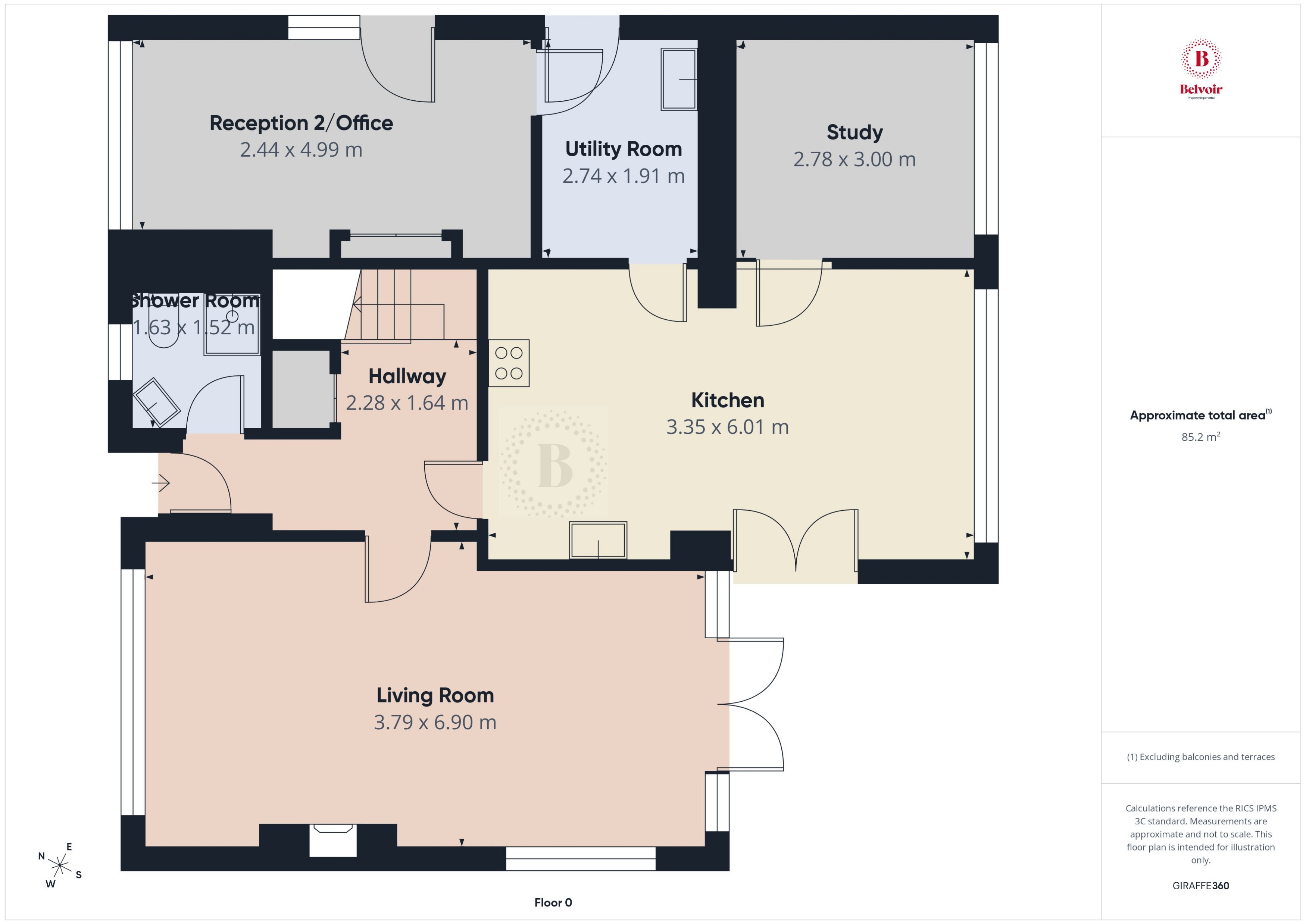 Dryden Crescent, Stevenage floorplan