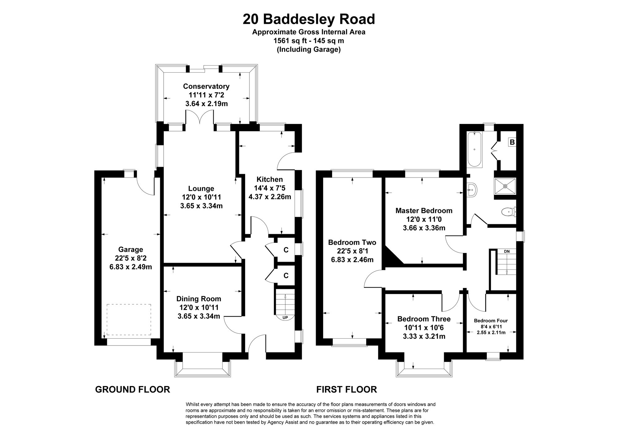 20 Baddesley Road, Eastleigh floorplan