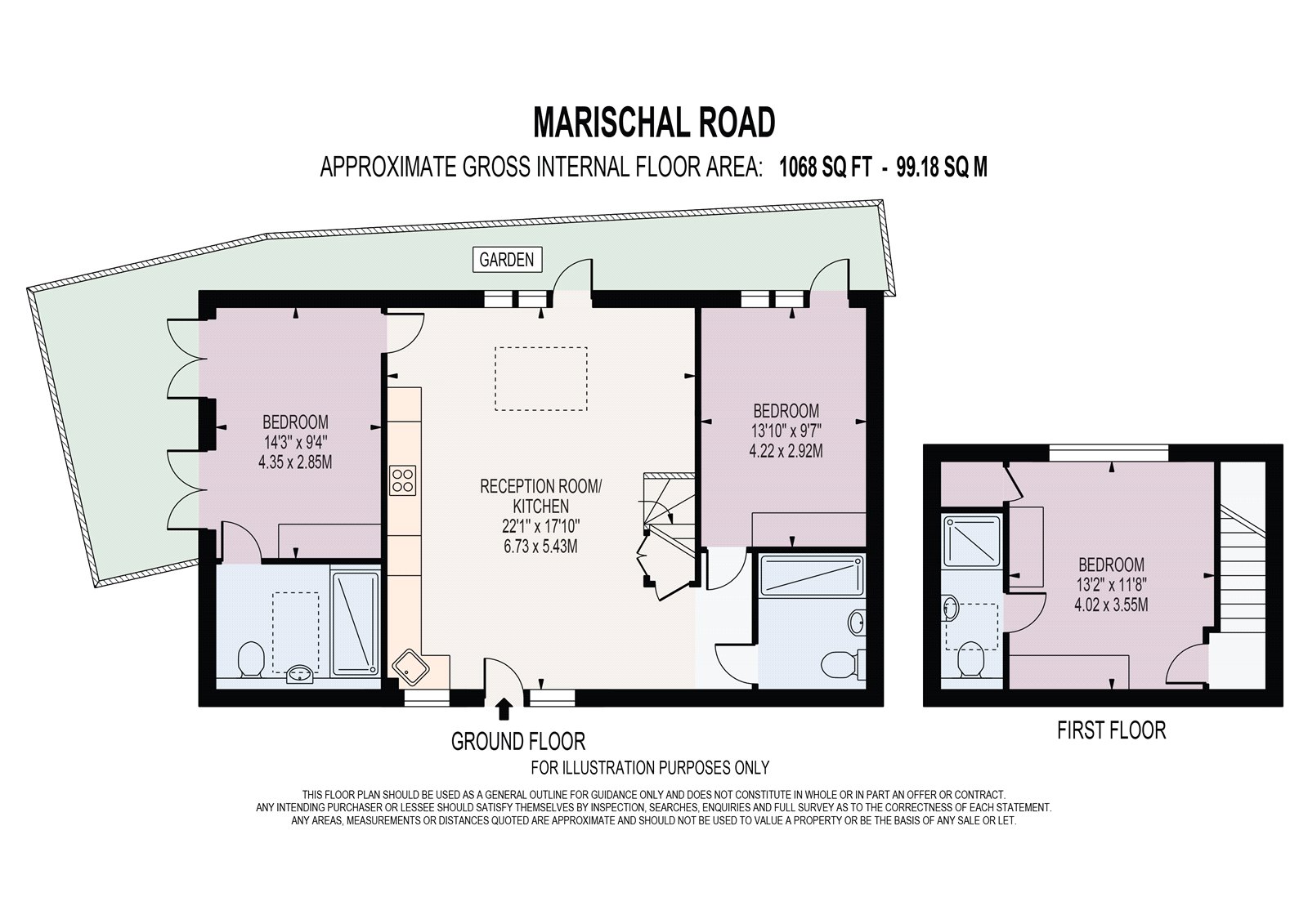 Marischal Road, London floorplan