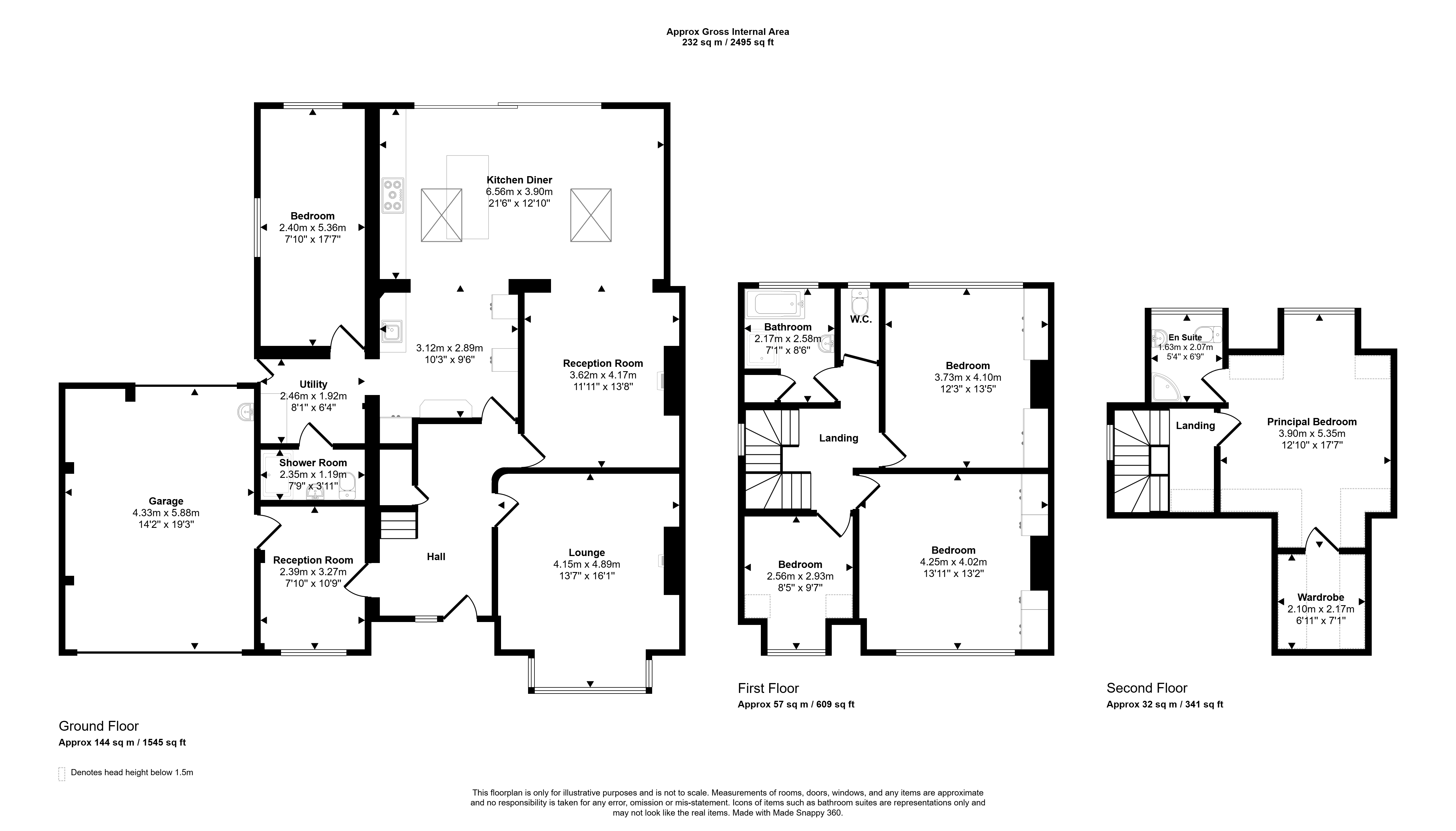 46, Old Lodge Lane, Purley floorplan