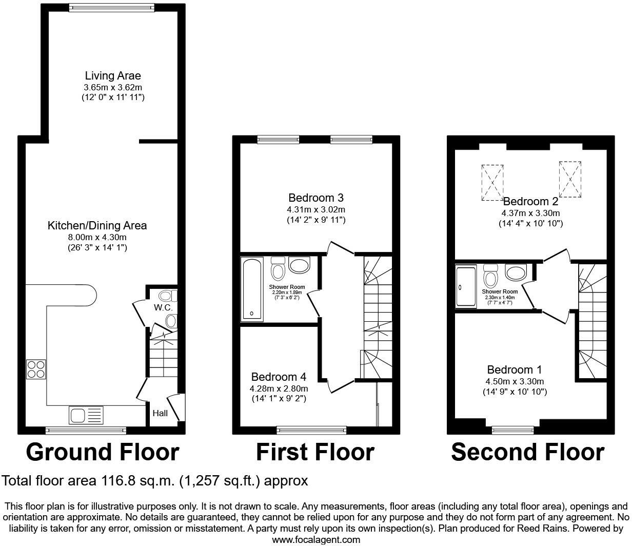 53a, Church Lane Dinnington, Sheffield floorplan
