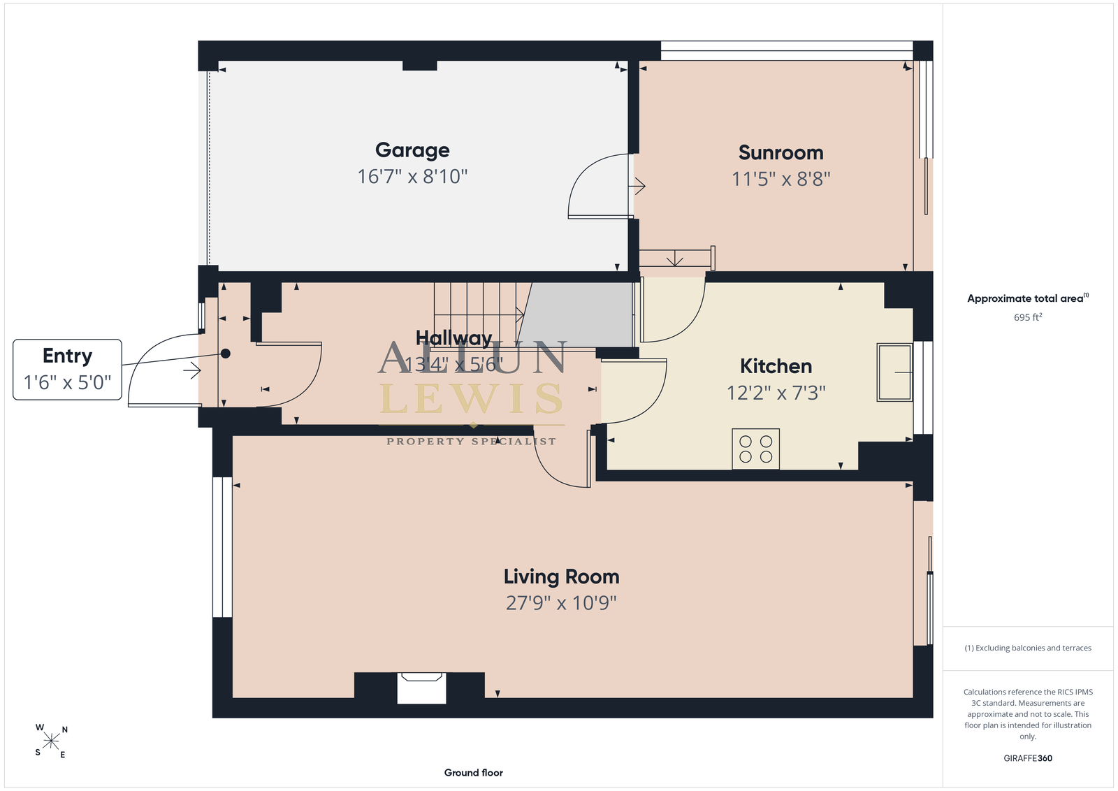 Orchard Drive, Dover floorplan