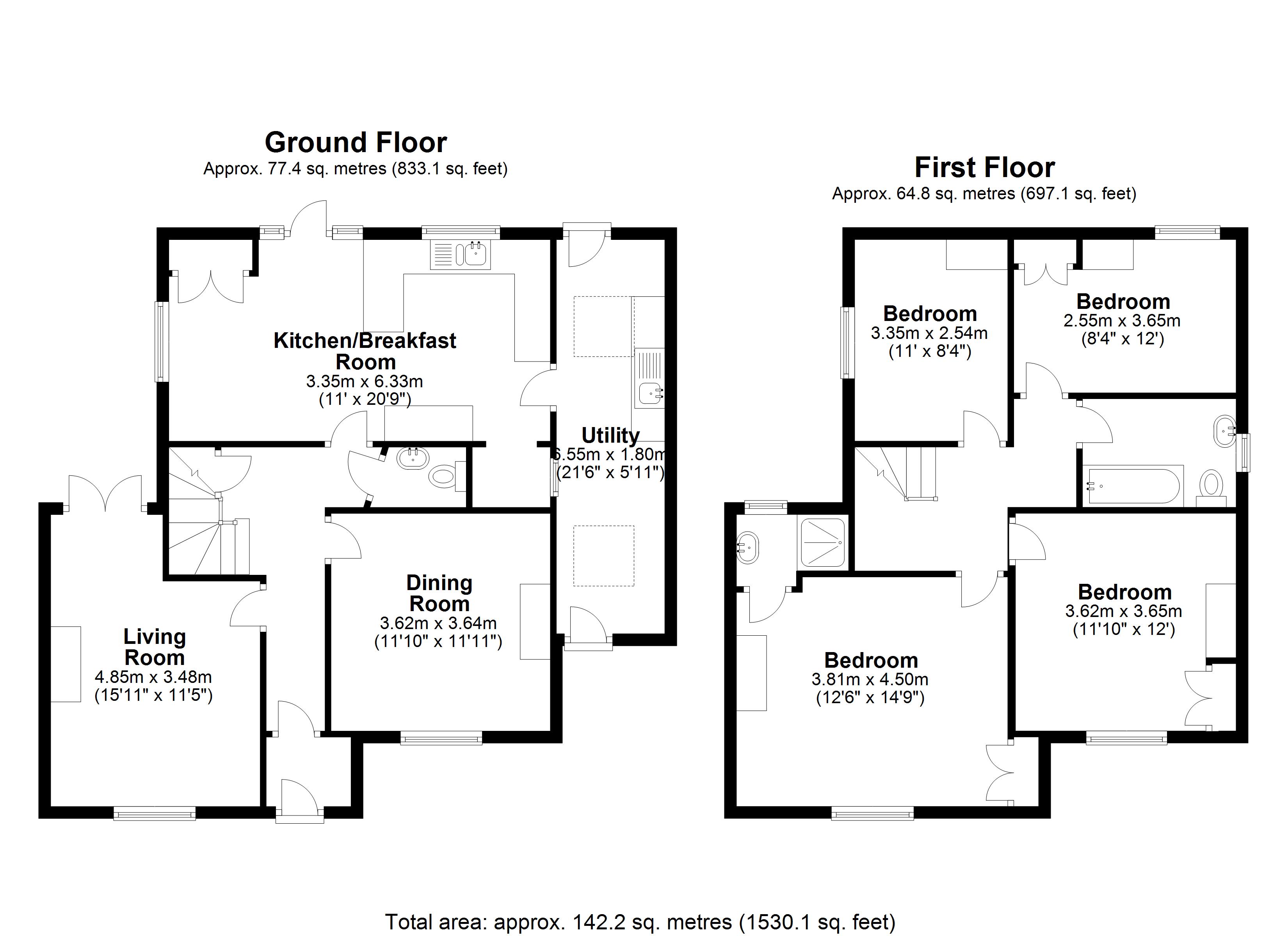 4 Bedrooms Detached house for sale in Runnemede Road, Egham TW20