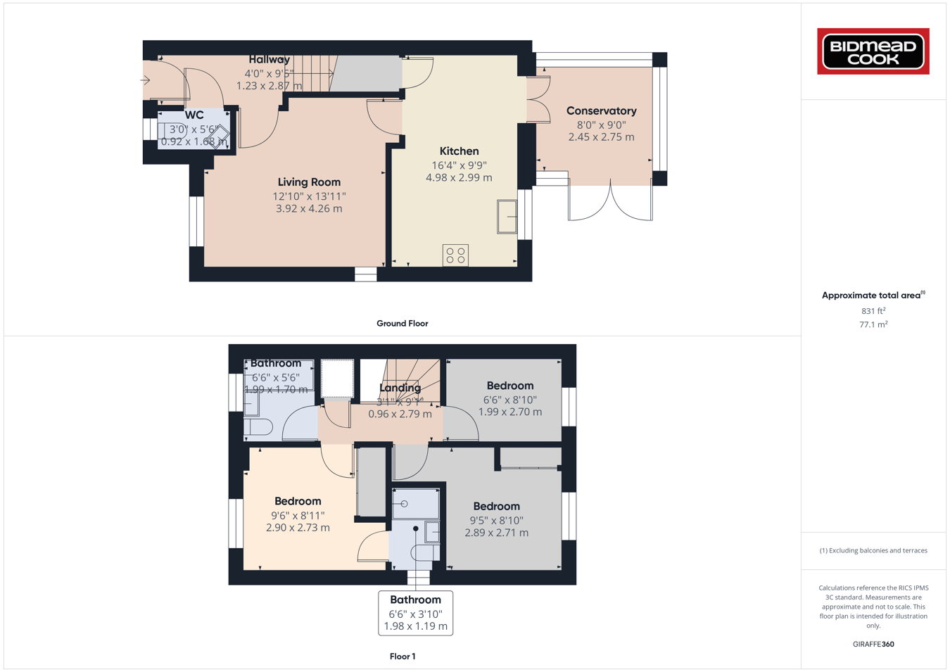 12, Cordwainers Lane, Ross-on-Wye floorplan