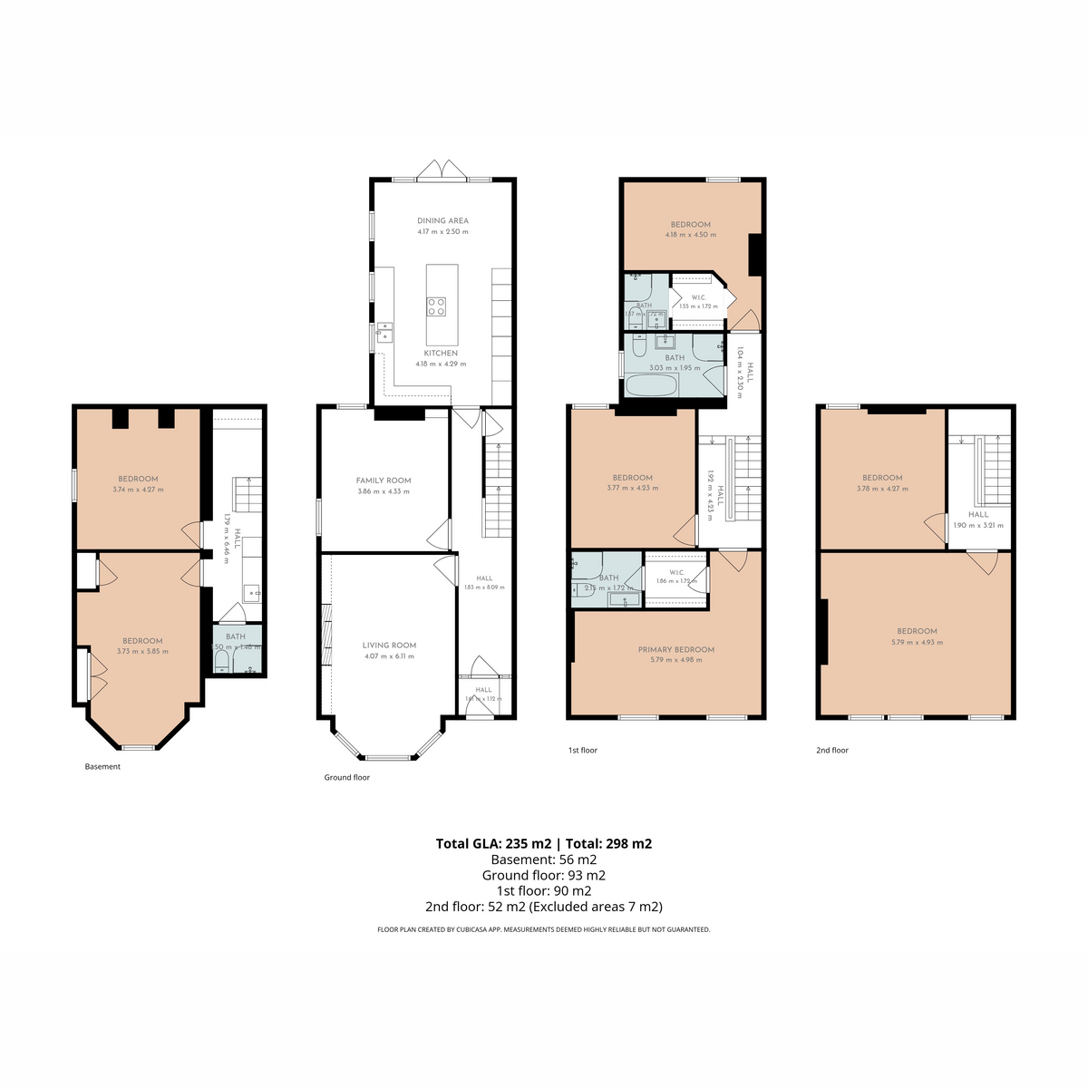 370, Wellington Road North, Stockport floorplan