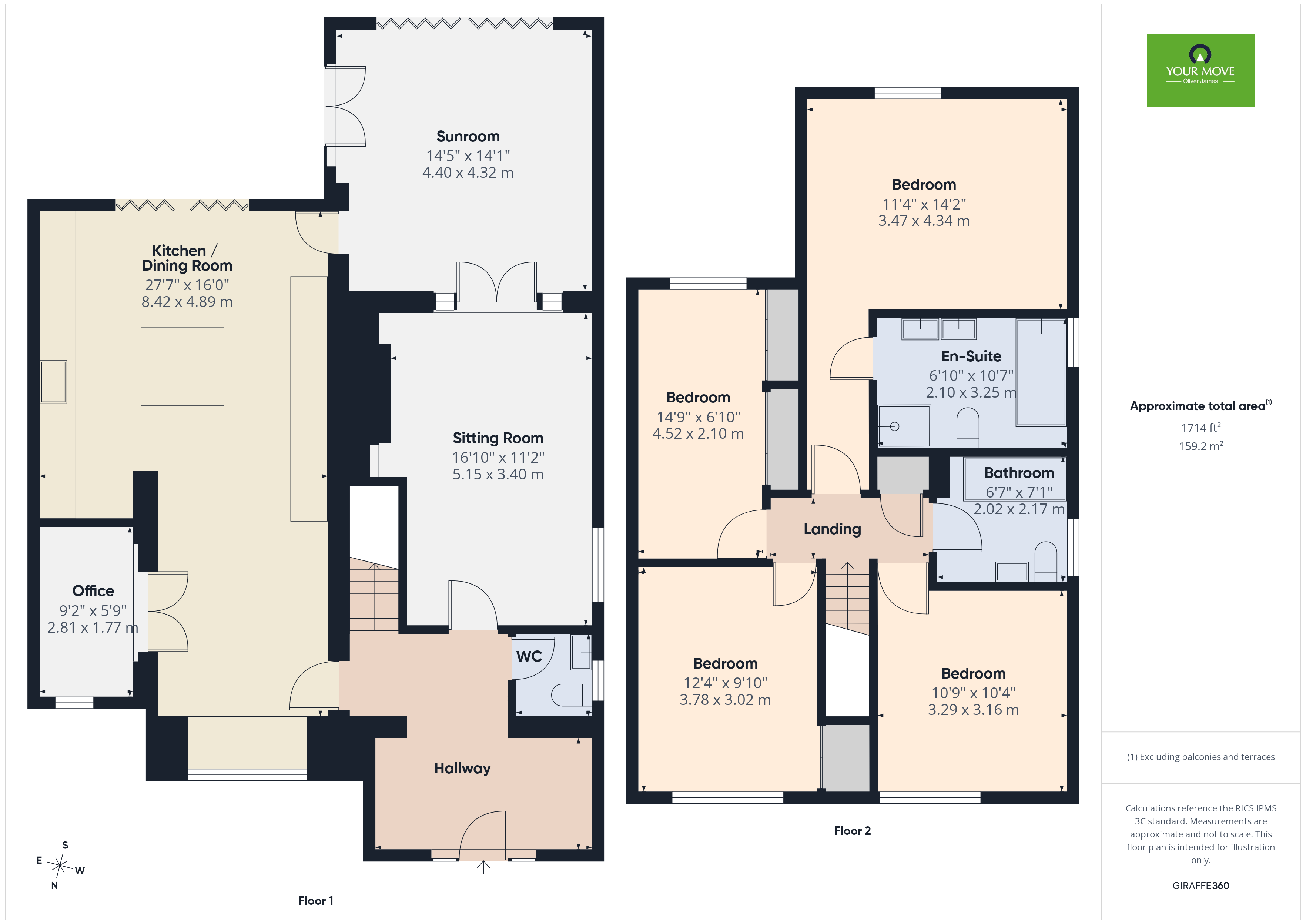 6, Orchard Rise, Beccles floorplan