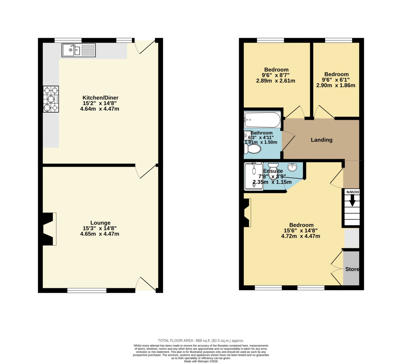 Nargate Street, Canterbury floorplan