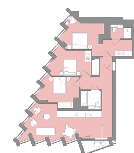 Peninsula Riverfront, Greenwich, SE10, Peninsula Riverfront, Greenwich, SE10, London floorplan