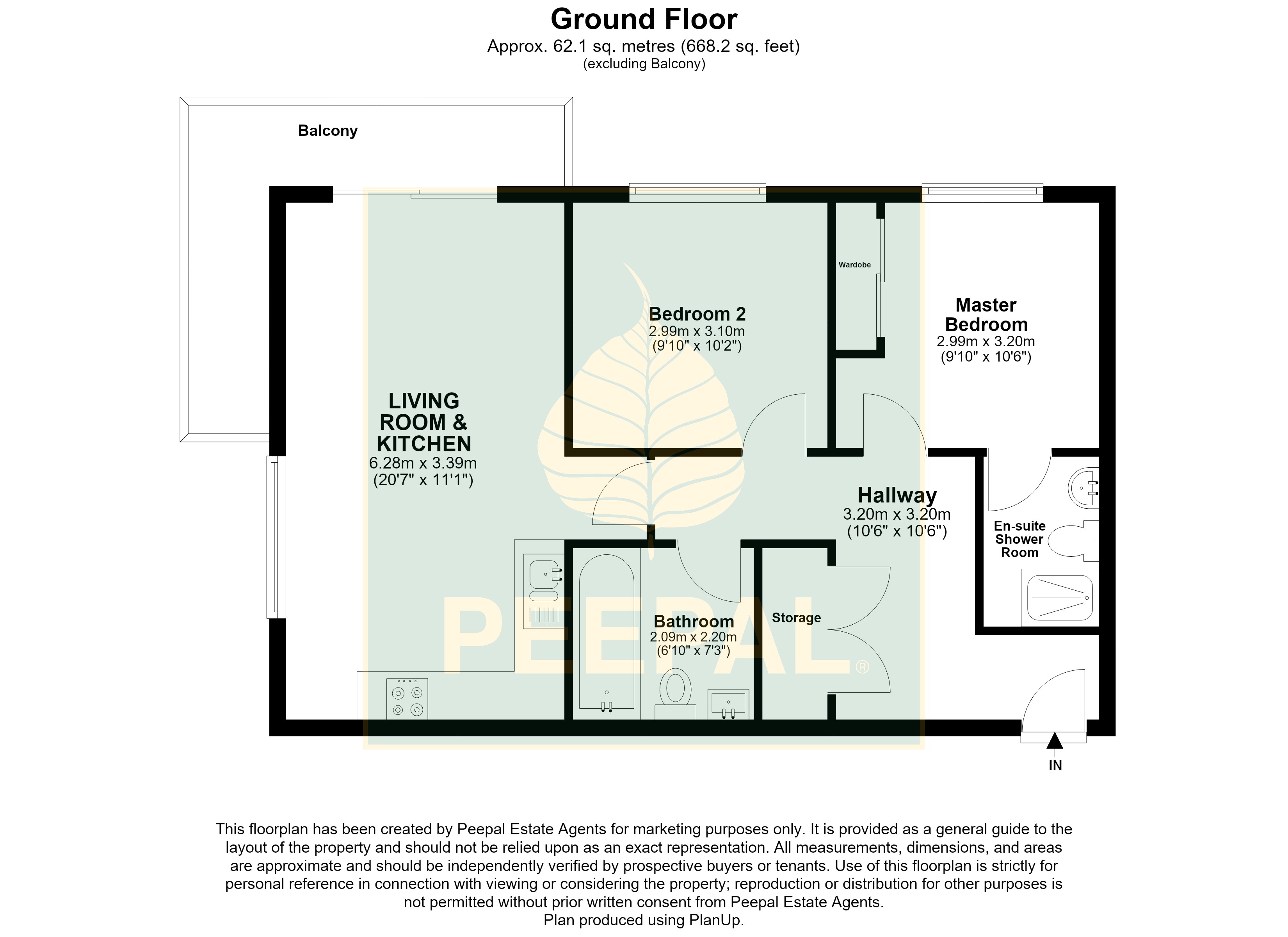 1, Lewis House, Farnborough floorplan