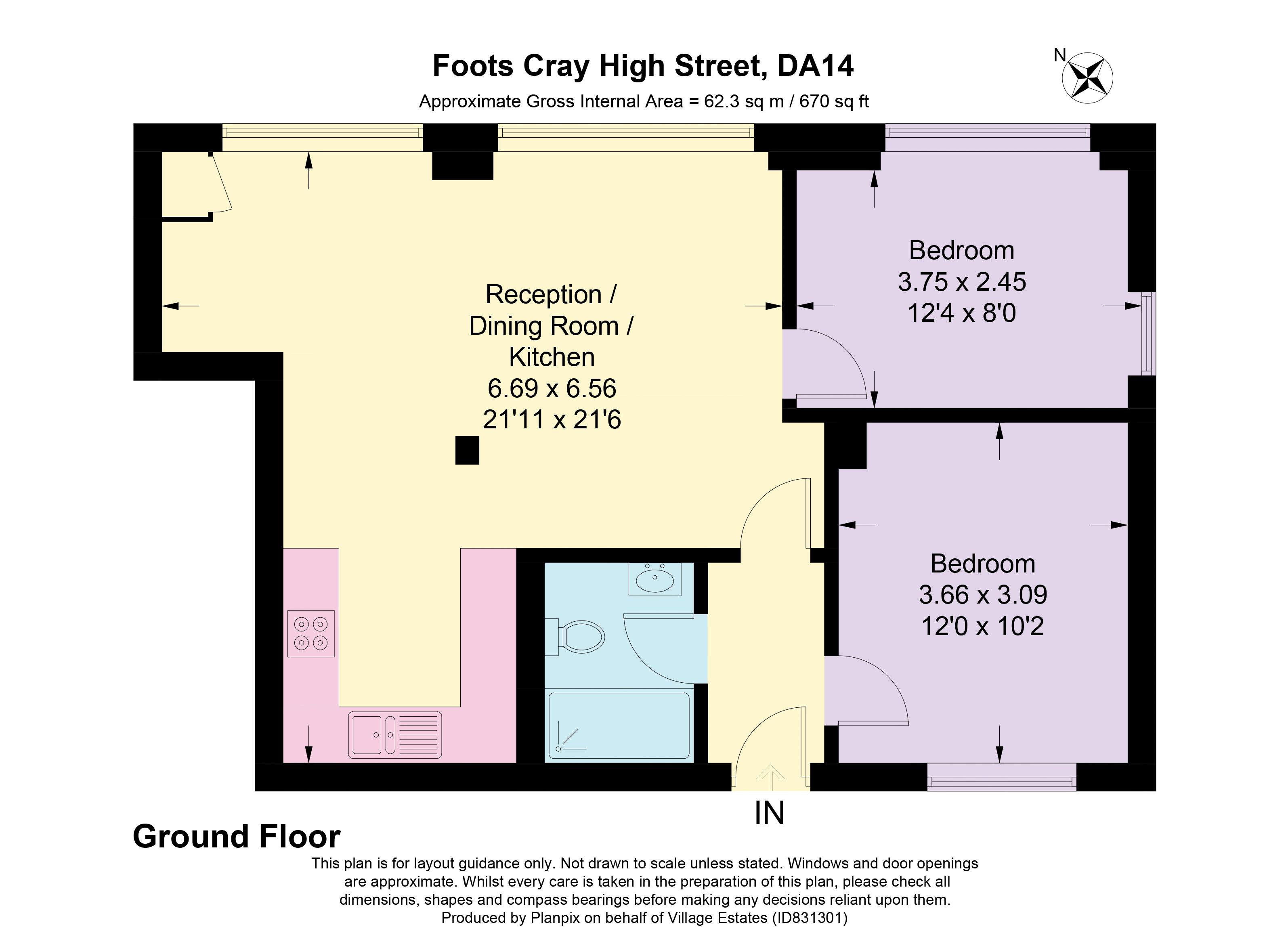 Foots Cray High Street, Sidcup floorplan