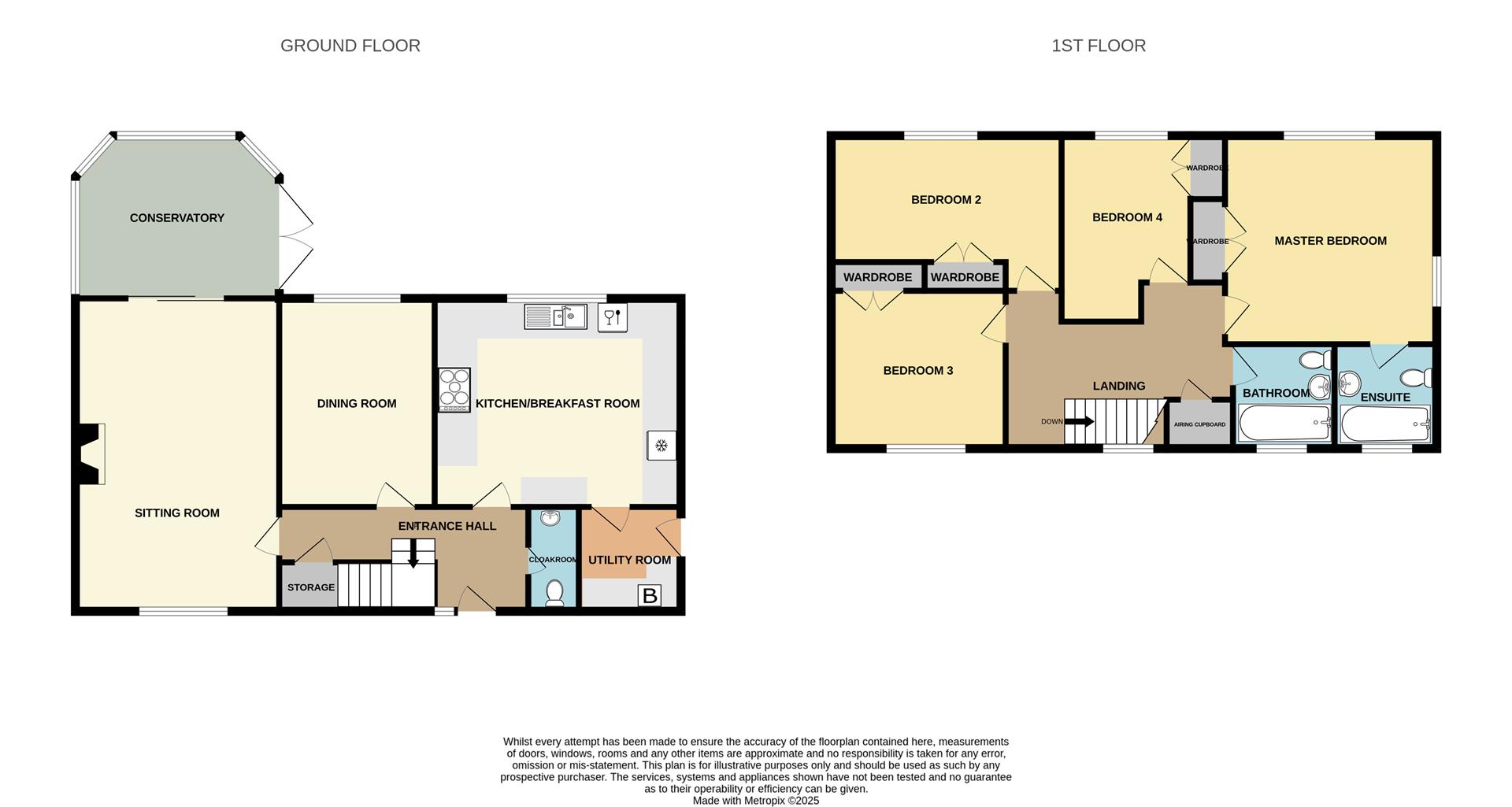 6, Priory Gardens, Tavistock floorplan