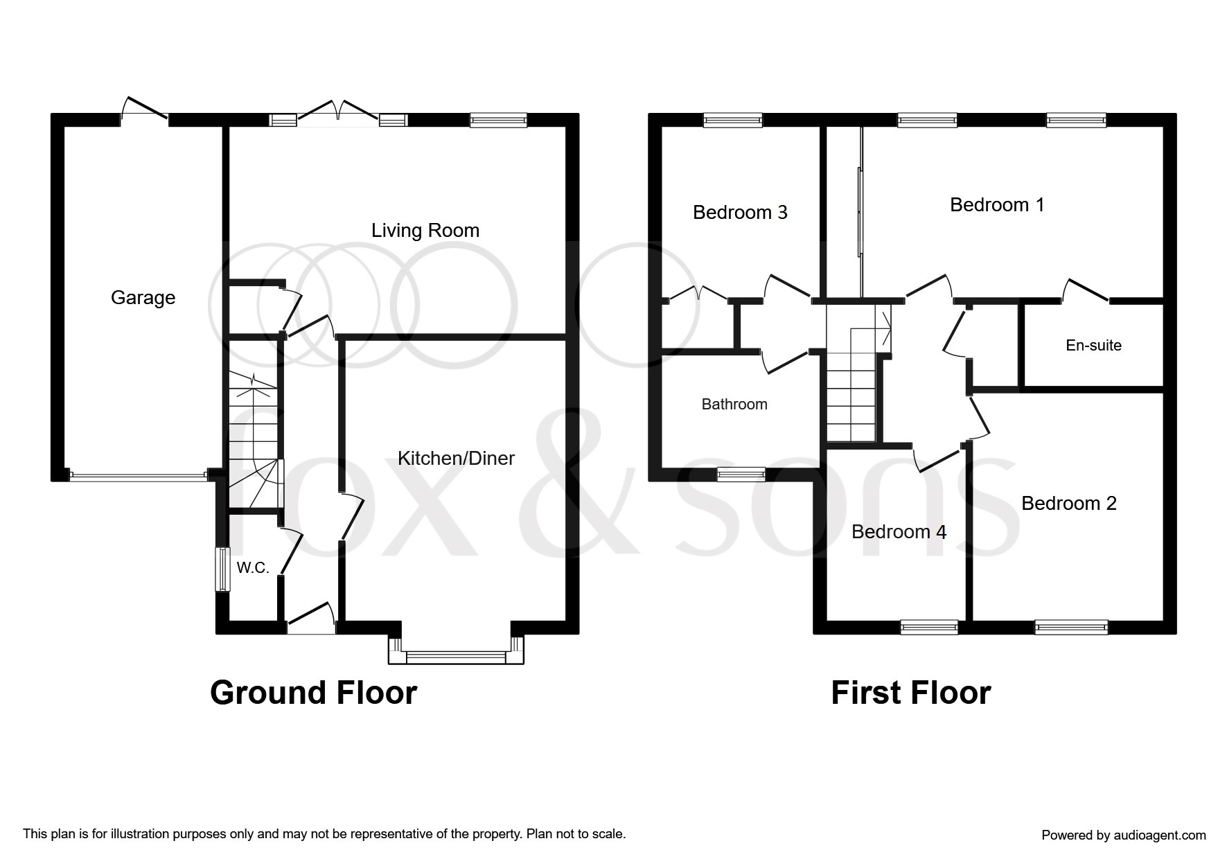 4 Bedrooms Link-detached house for sale in Trubwick Avenue, Haywards Heath RH16