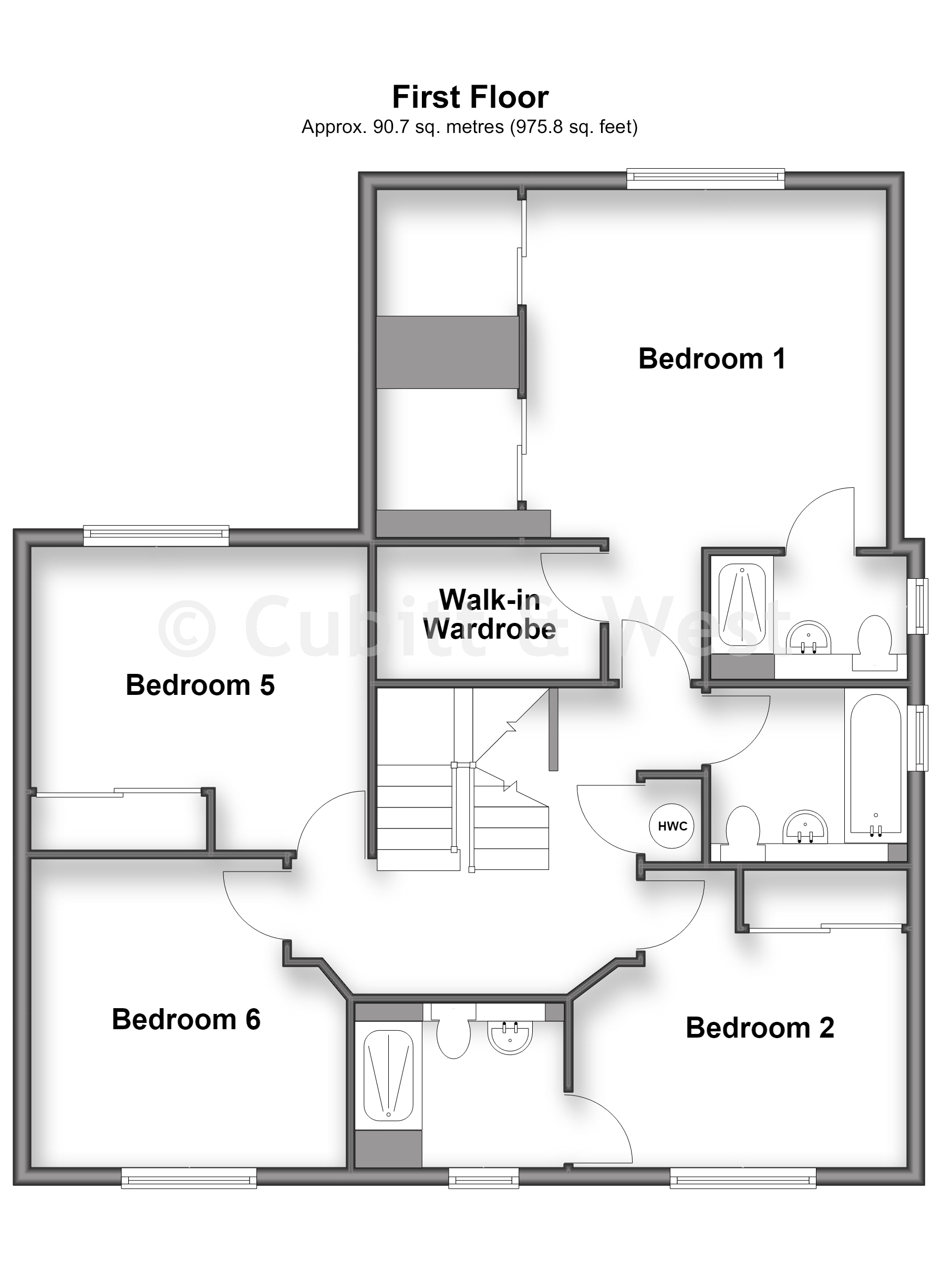 36, Wychwood Place, Crawley Down floorplan