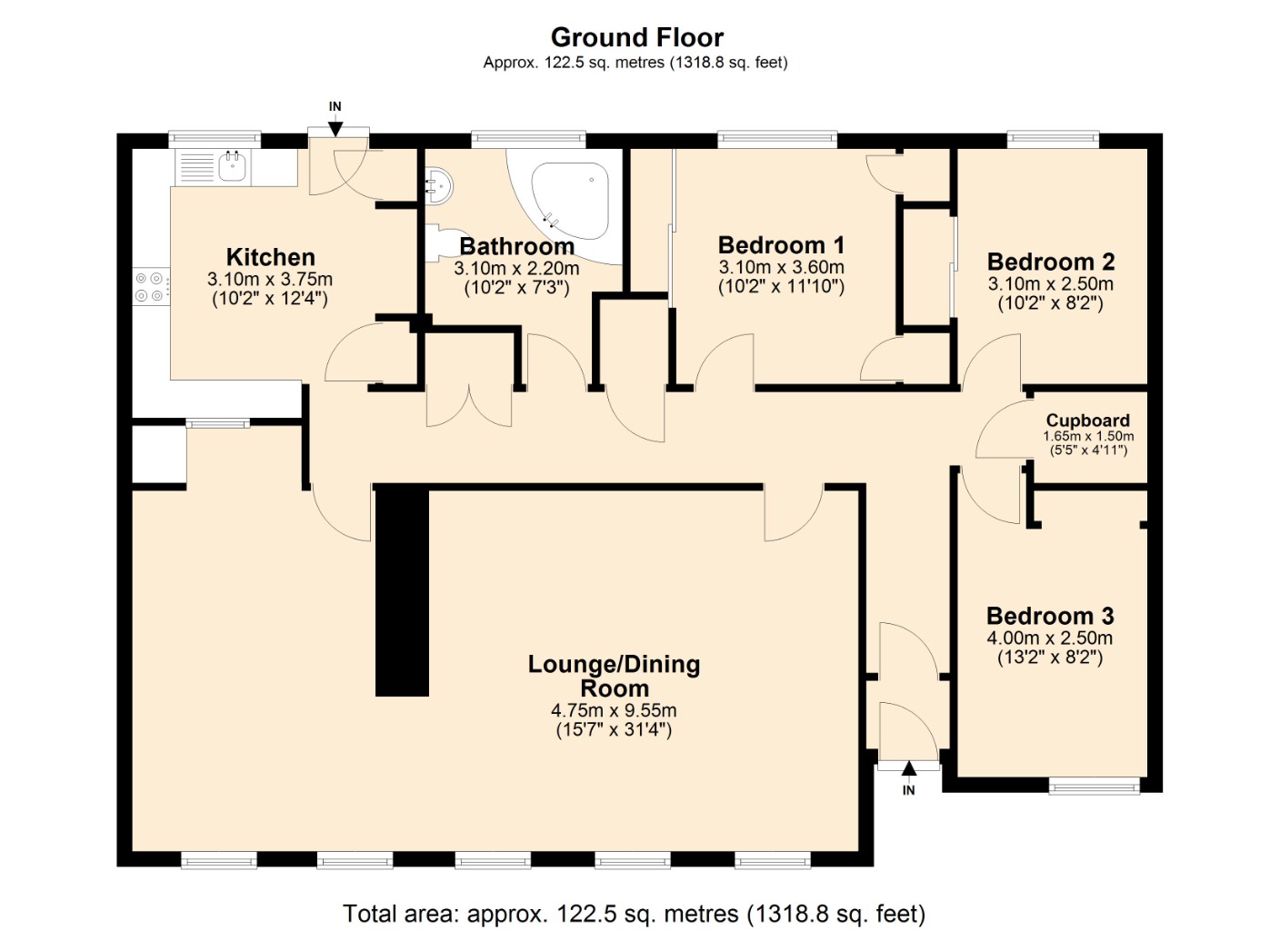 3, Townhead, Kirkcaldy floorplan