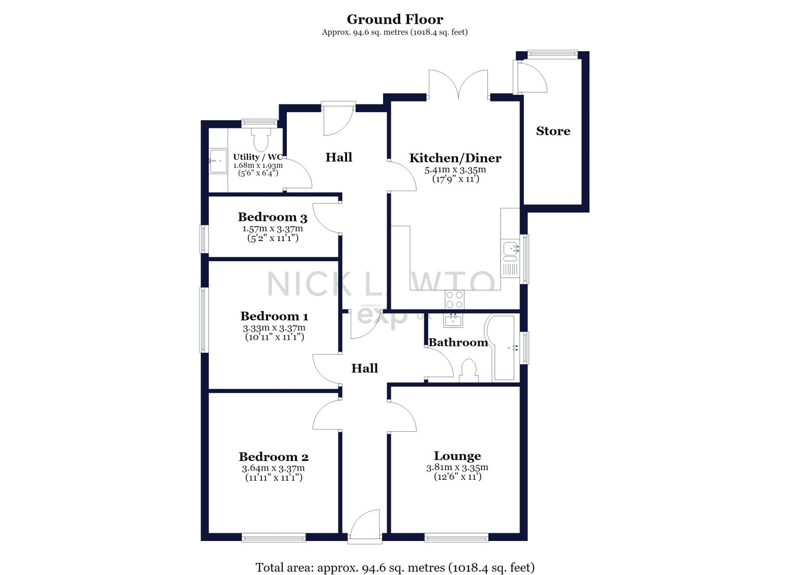 Dunedin, Eakring Road, Newark floorplan