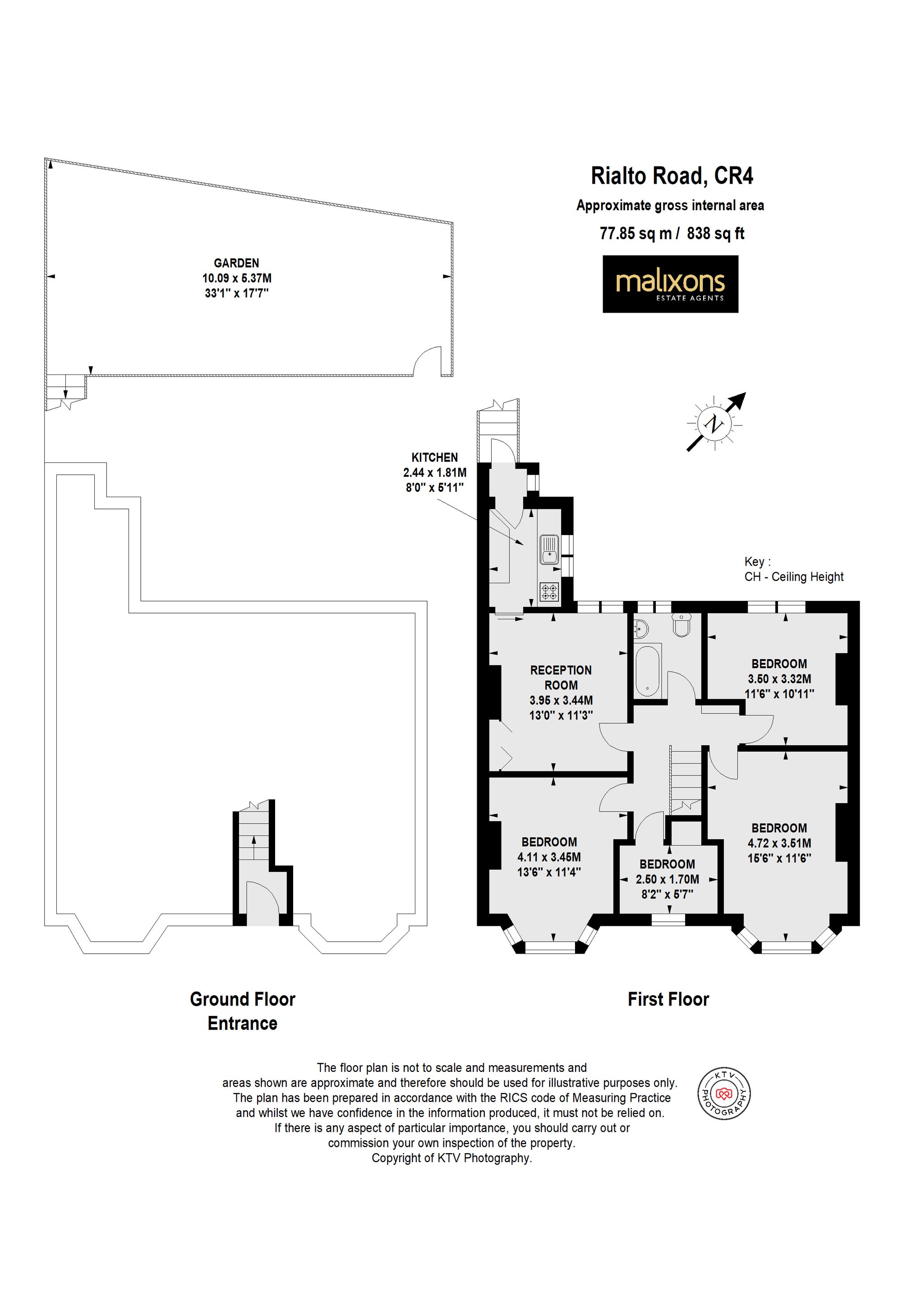63 Rialto Road, Mitcham floorplan