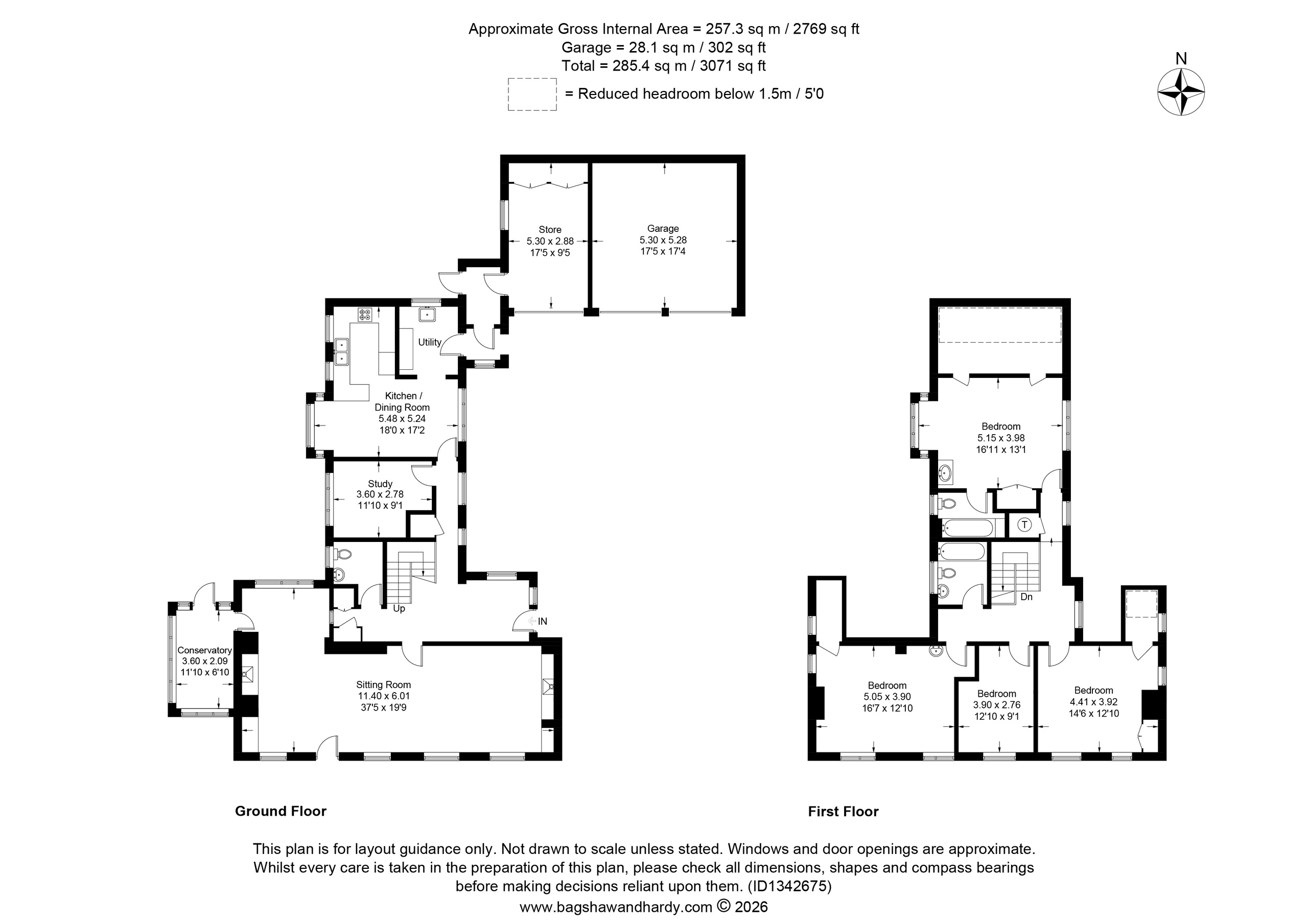Timberden Farm Cottage, Sevenoaks floorplan