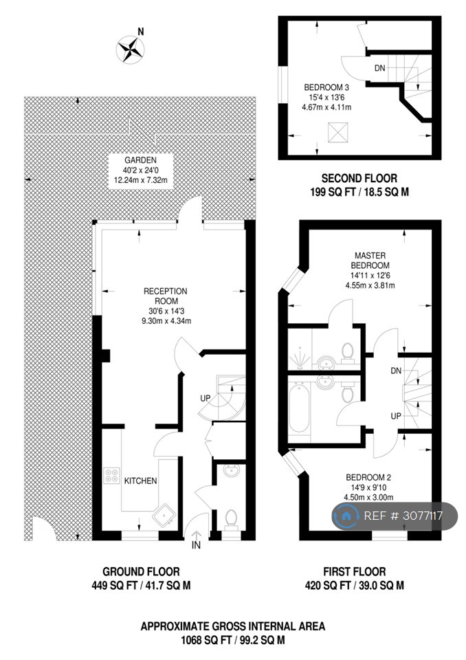 Brixton Hill, London floorplan