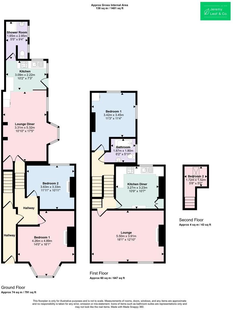 22, Manor Park Road, London floorplan