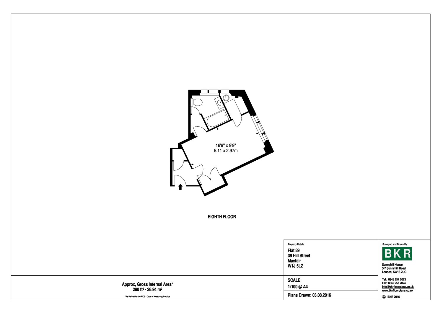 0 Bedrooms Studio to rent in Hill Street, Mayfair, London W1J