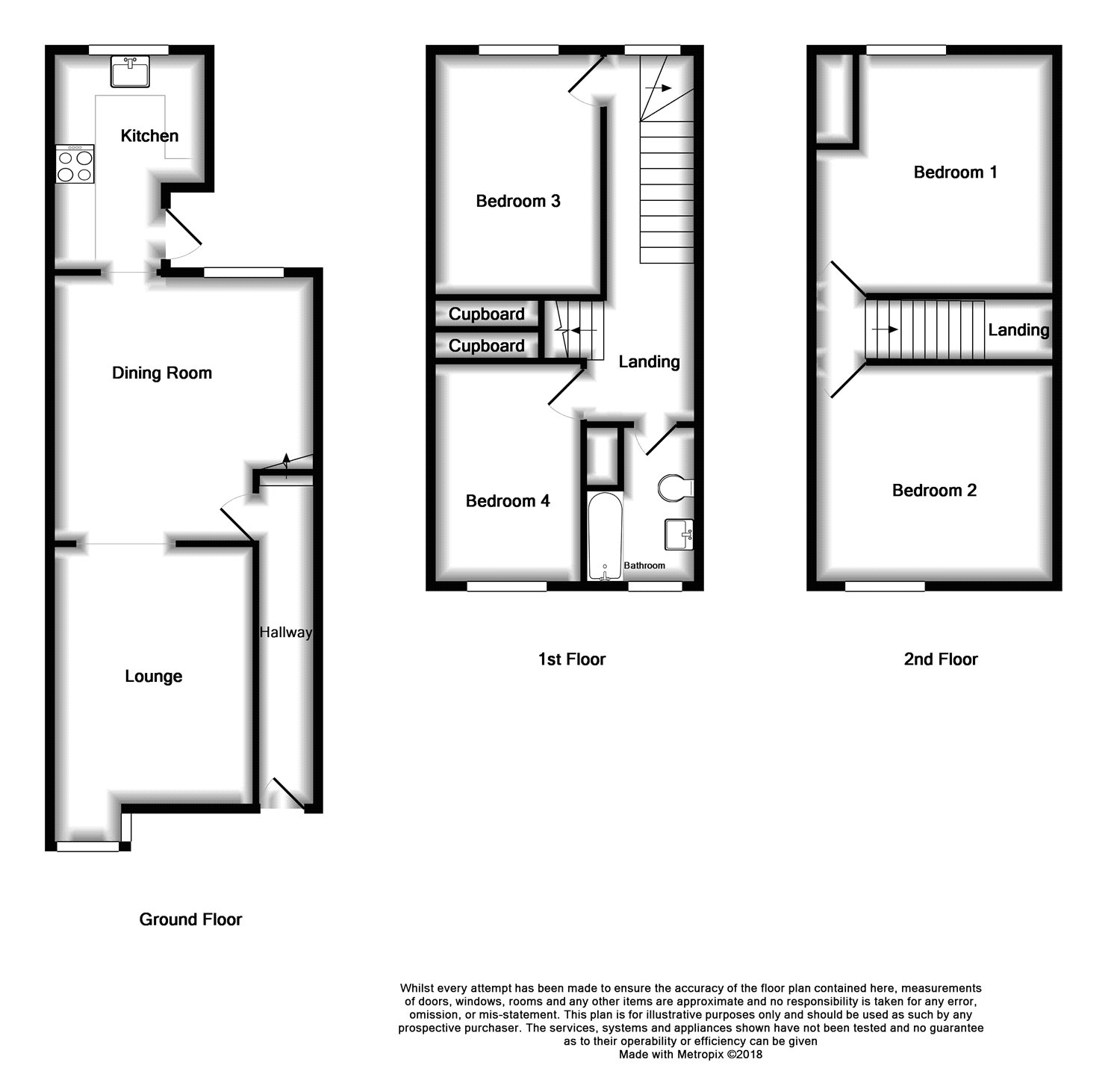 4 Bedrooms Semi-detached house for sale in Horley, Surrey RH6