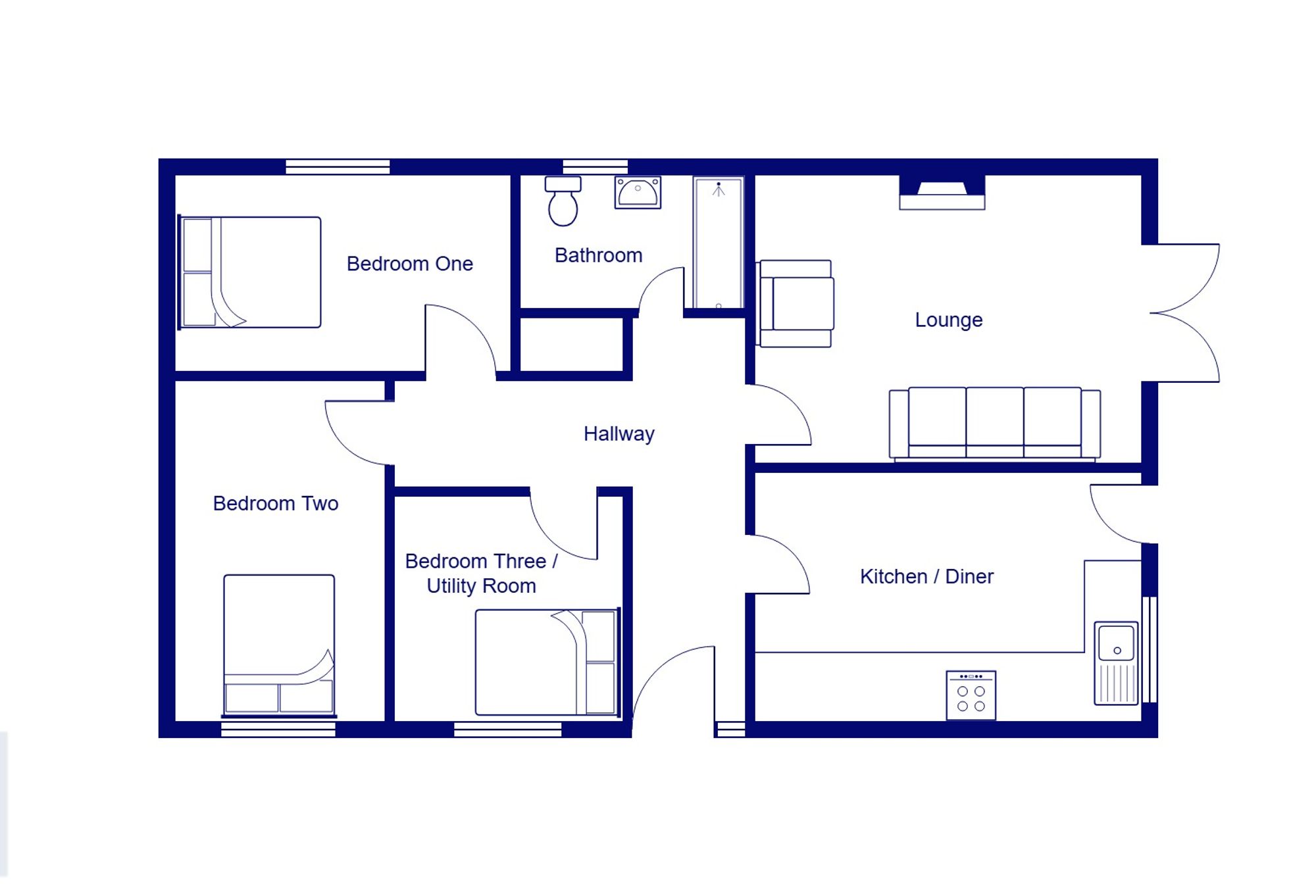 11 Crown Green, Mansfield floorplan