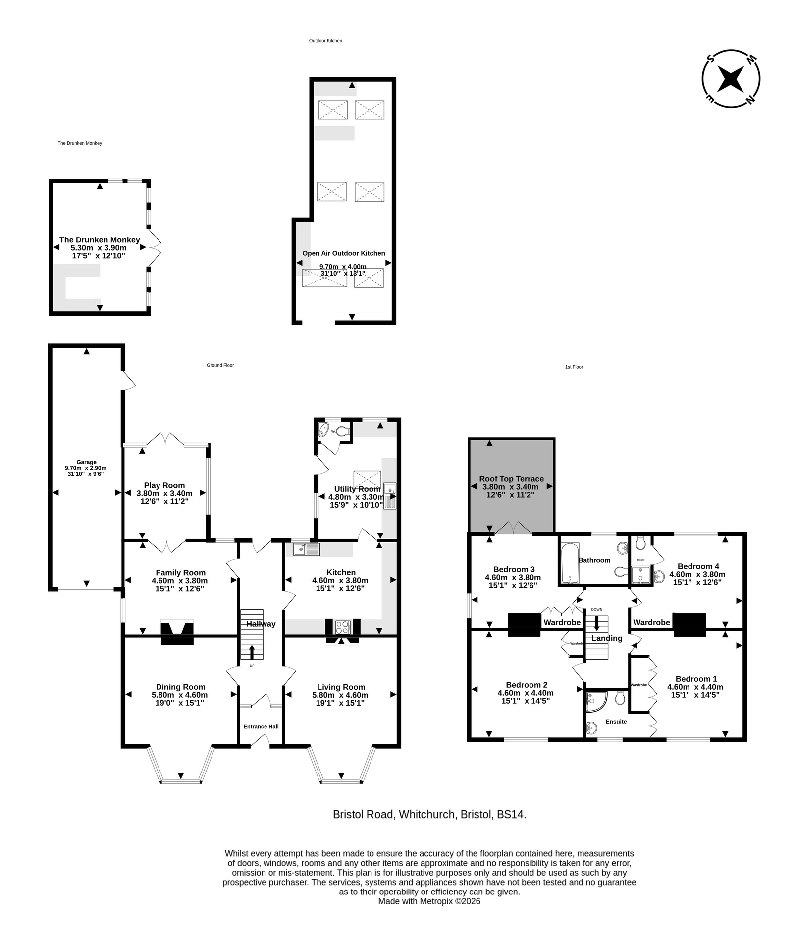 51 Bristol Road, Bristol floorplan