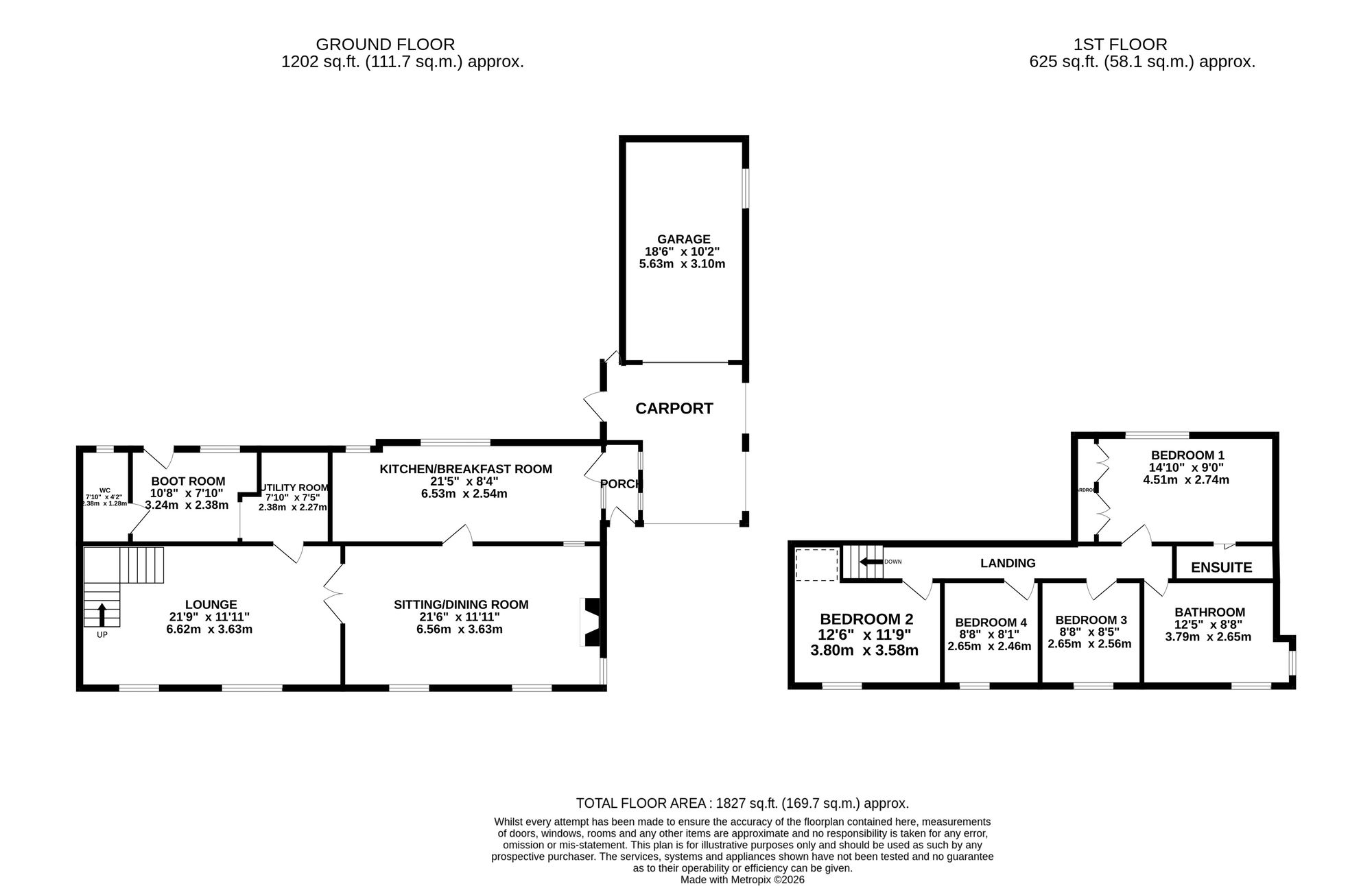 Lime Tree Cottage Ridding Bank, Stoke-On-Trent floorplan