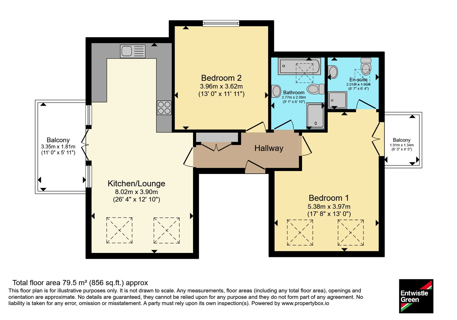 9 Norwood House,, Glebe Close, Lancashire floorplan