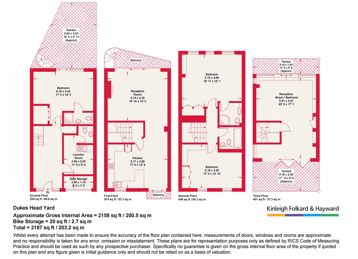 1, Dukes Head Yard, London floorplan