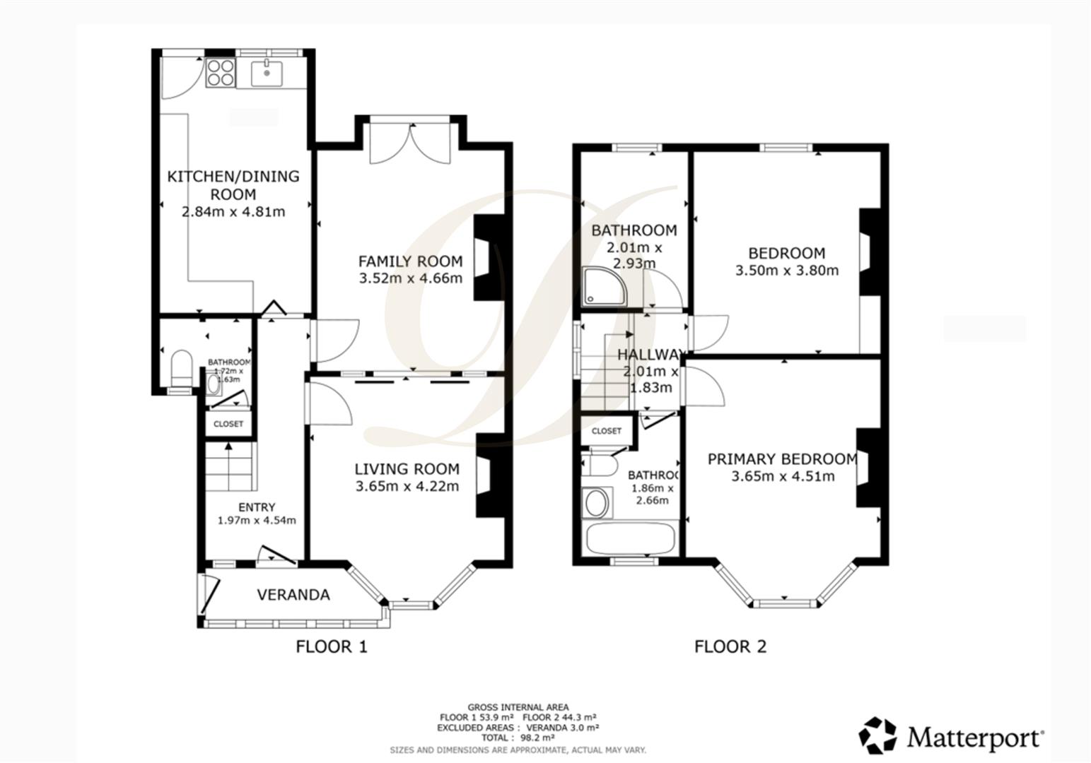 Wynne Road, St. Helens floorplan