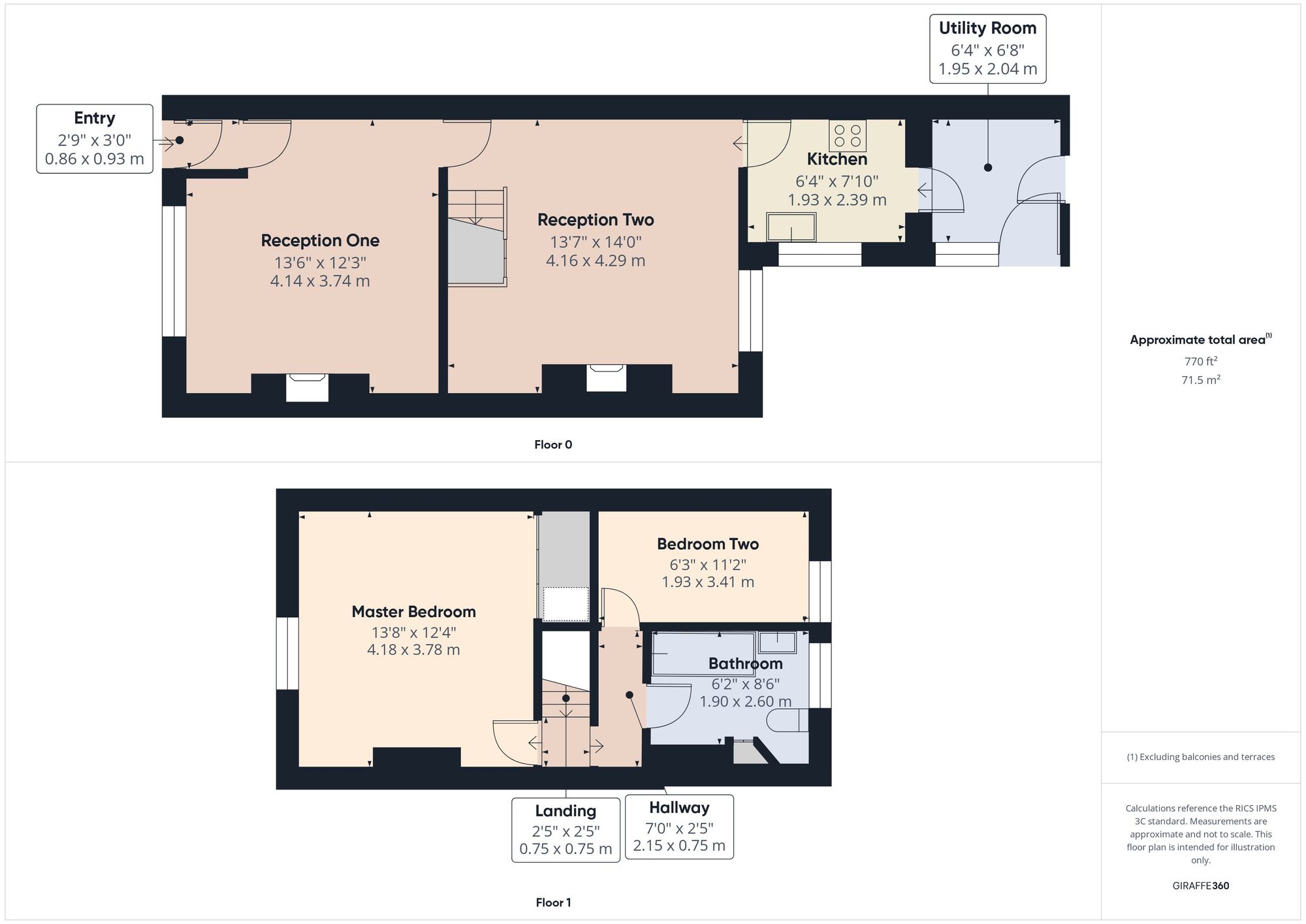 12 Highfield Road, Bolton floorplan