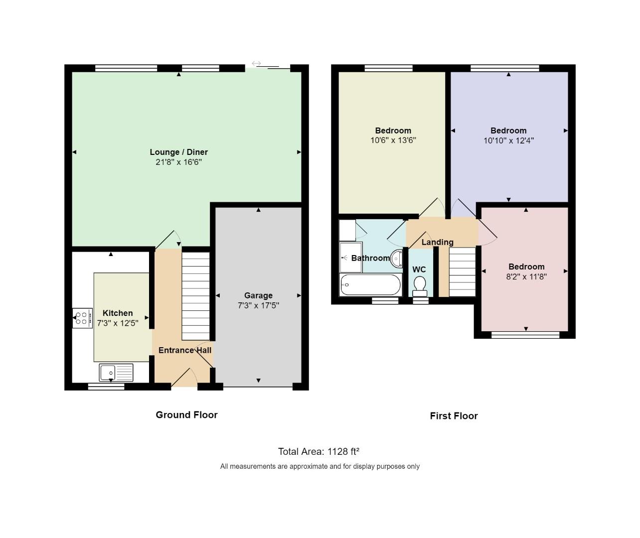 Bideford Green, Leighton Buzzard LU7, 3 bedroom end terrace house for