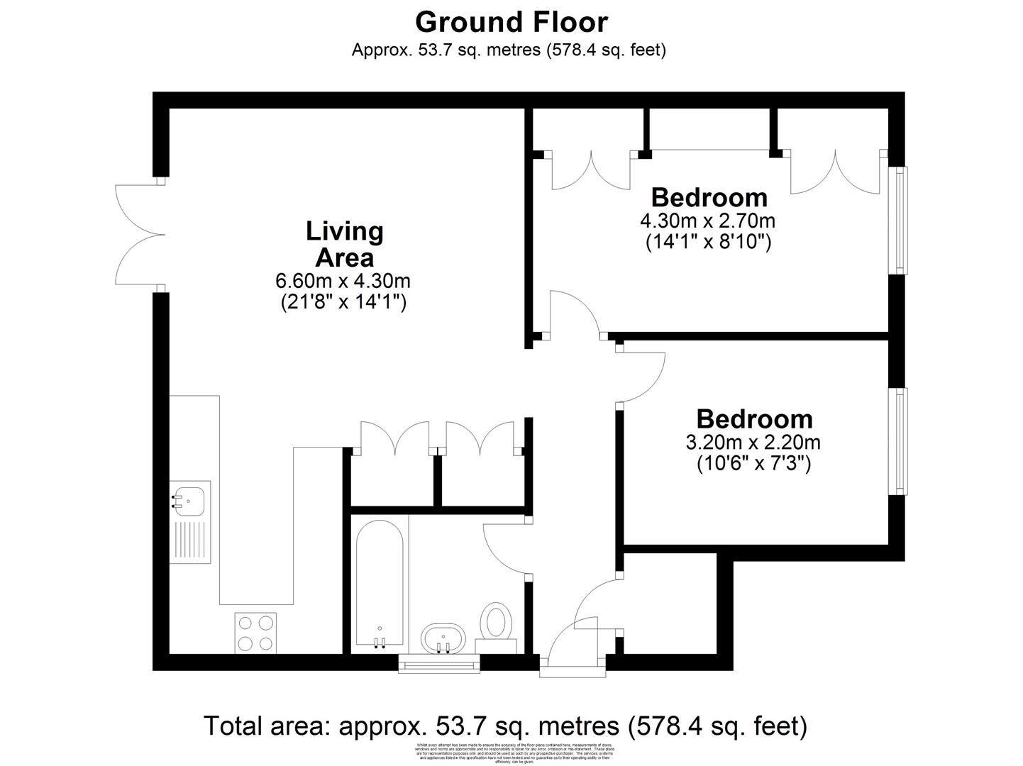 2 Bedrooms Maisonette for sale in Chilham Close, Frimley, Camberley GU16