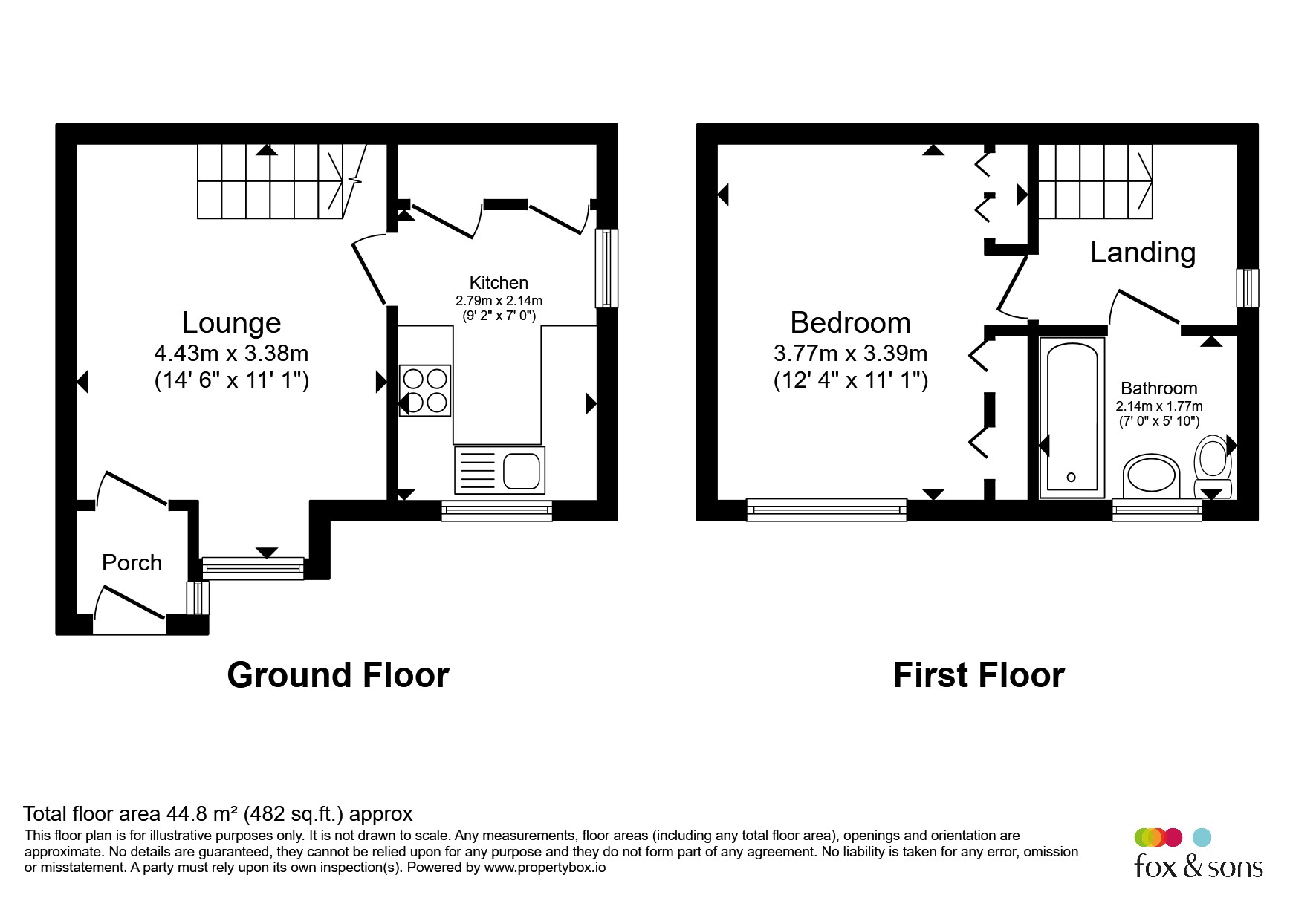 17, Starina Gardens, Waterlooville floorplan