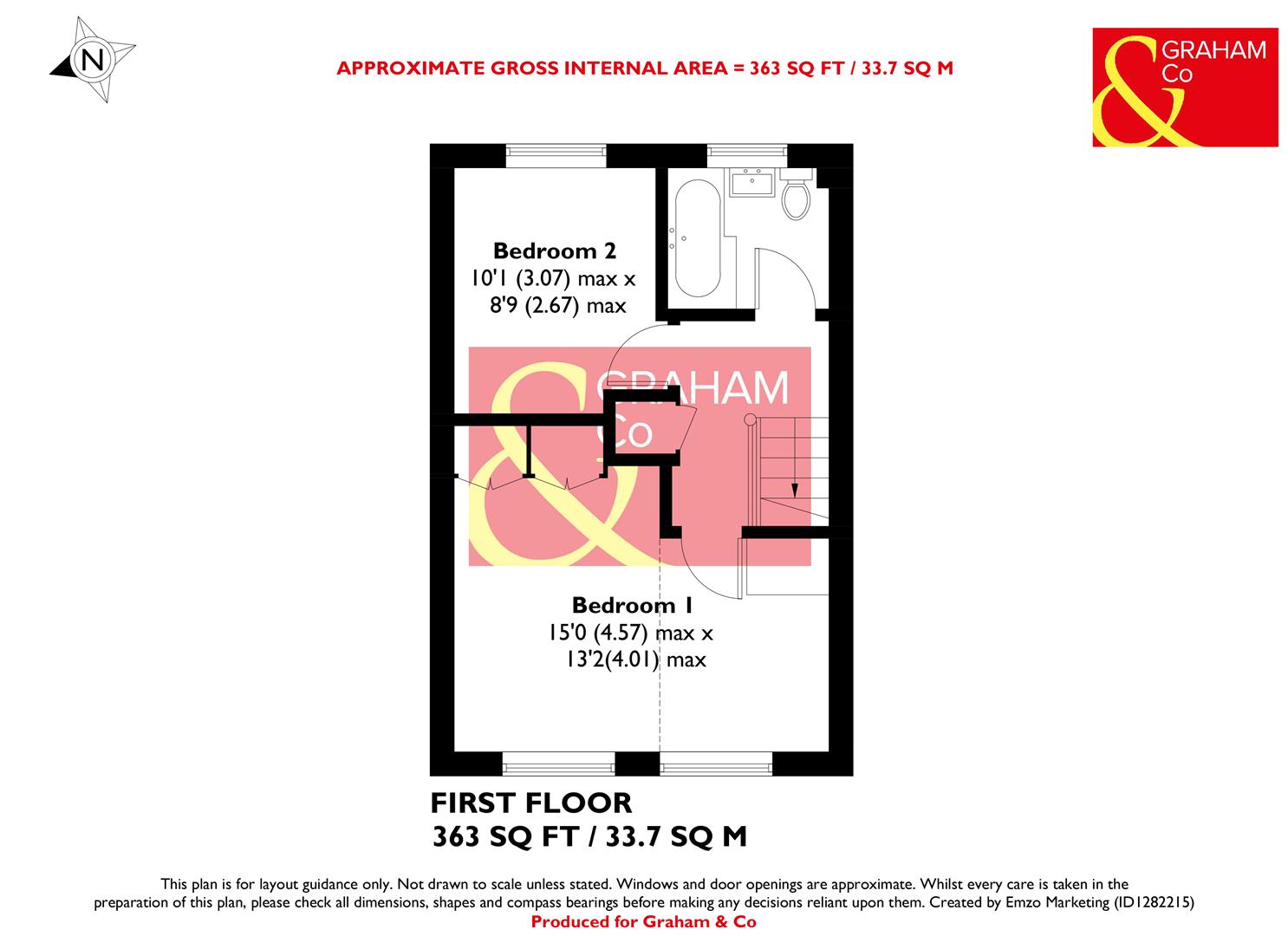 5, Wheeler Close, Whitchurch floorplan