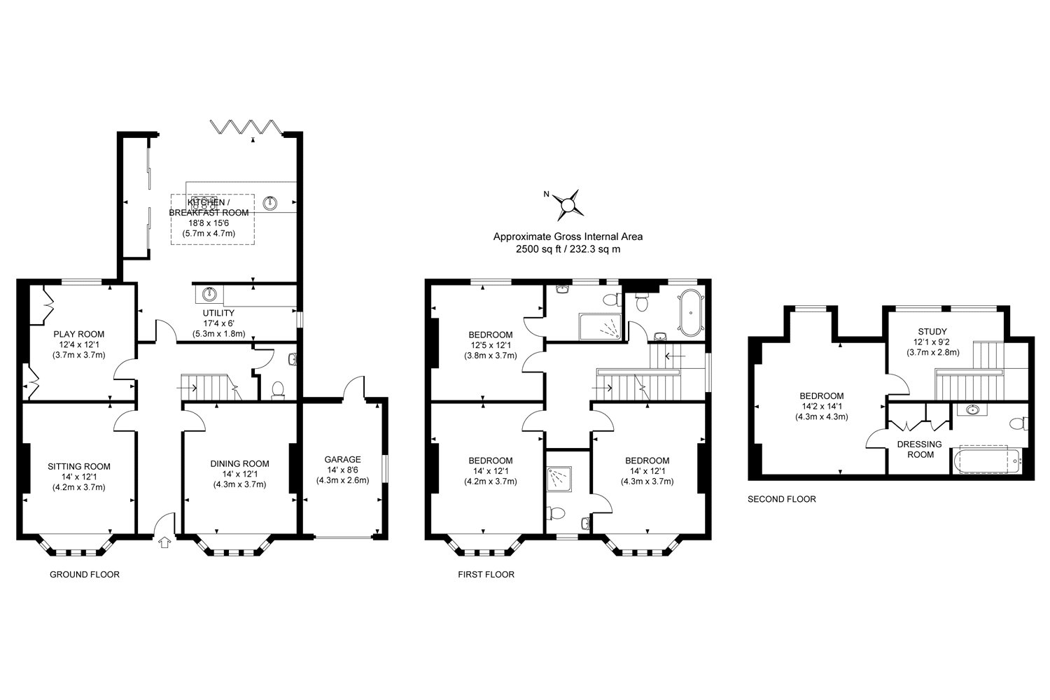 4 Bedrooms Detached house for sale in Woking, Surrey GU22