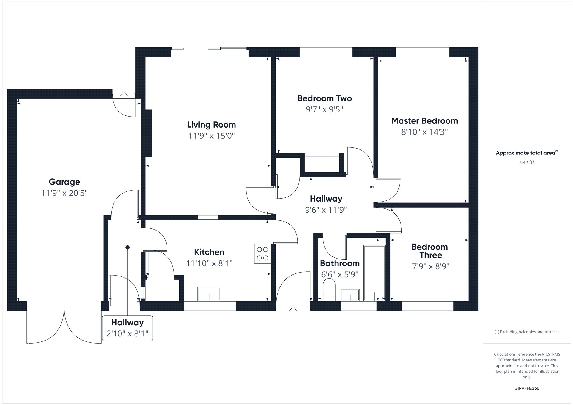 53, Barkham Road, Wokingham floorplan