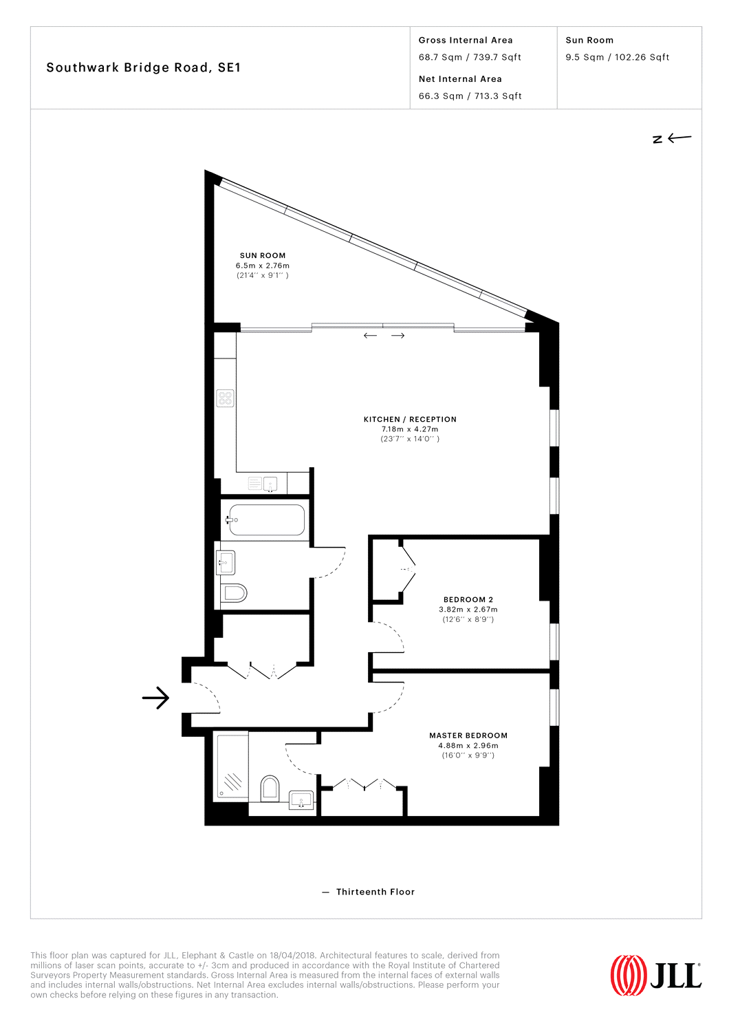 2 Bedrooms Flat to rent in Two Fifty One (251), Southwark Bridge Road, London SE1