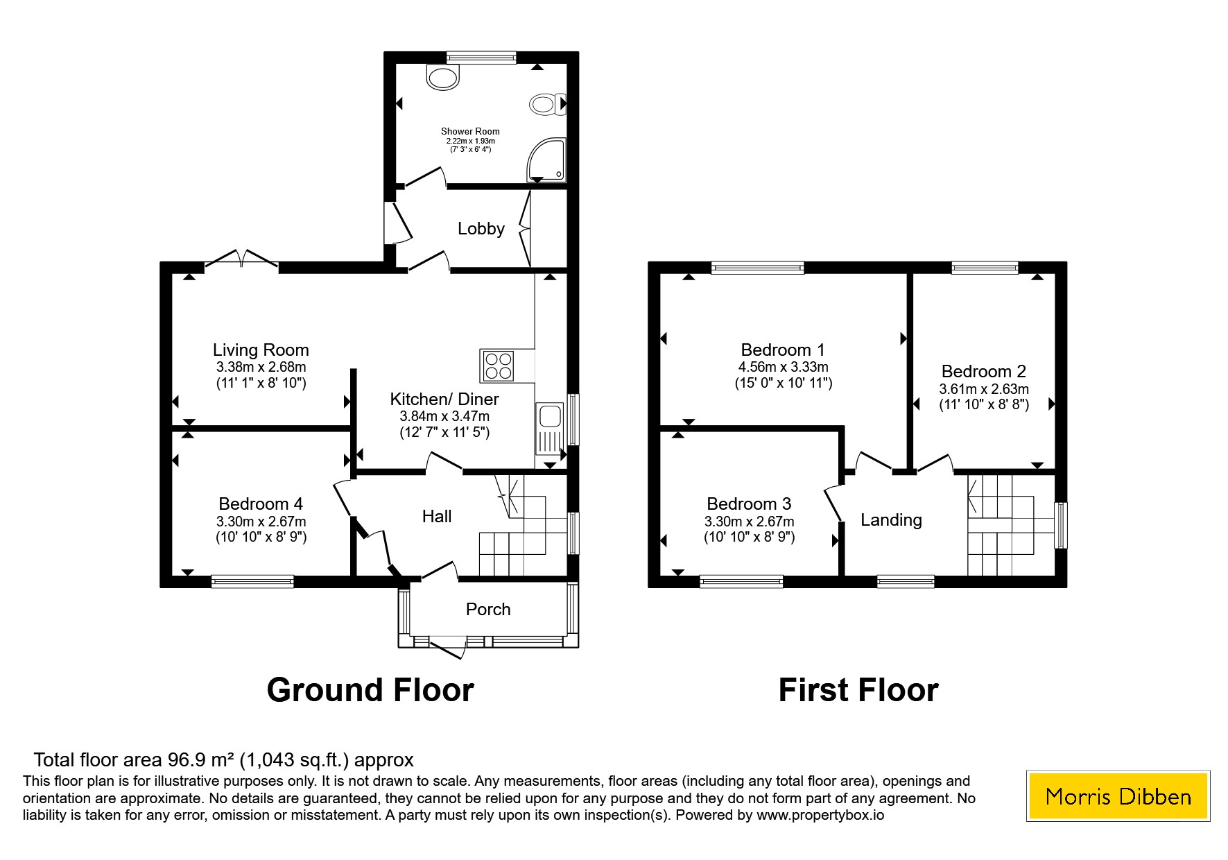 75, Mayfield Road, Hampshire floorplan