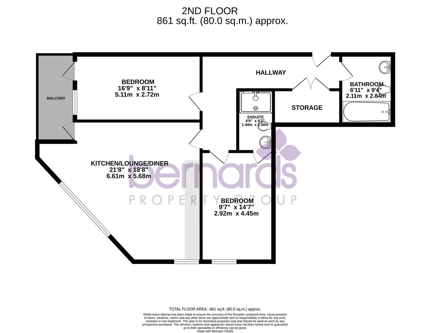 44-46 Palmerston Road, Southsea floorplan