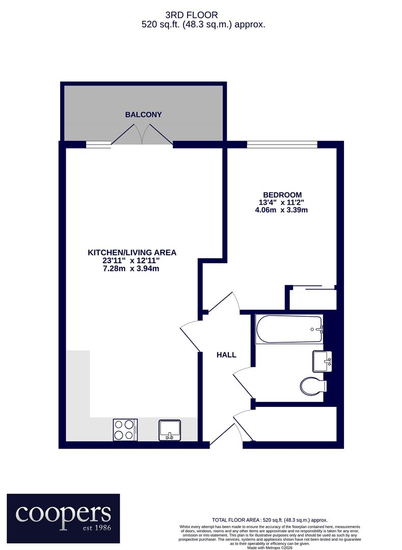 Flat 25, Kew Apartments, 1 Wintergreen Boulevard, West Drayton floorplan