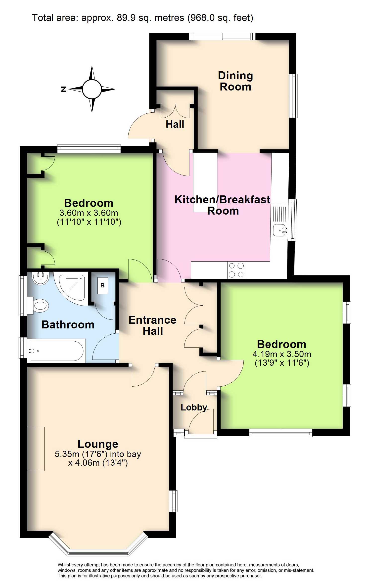 Ellis Avenue, Worthing floorplan