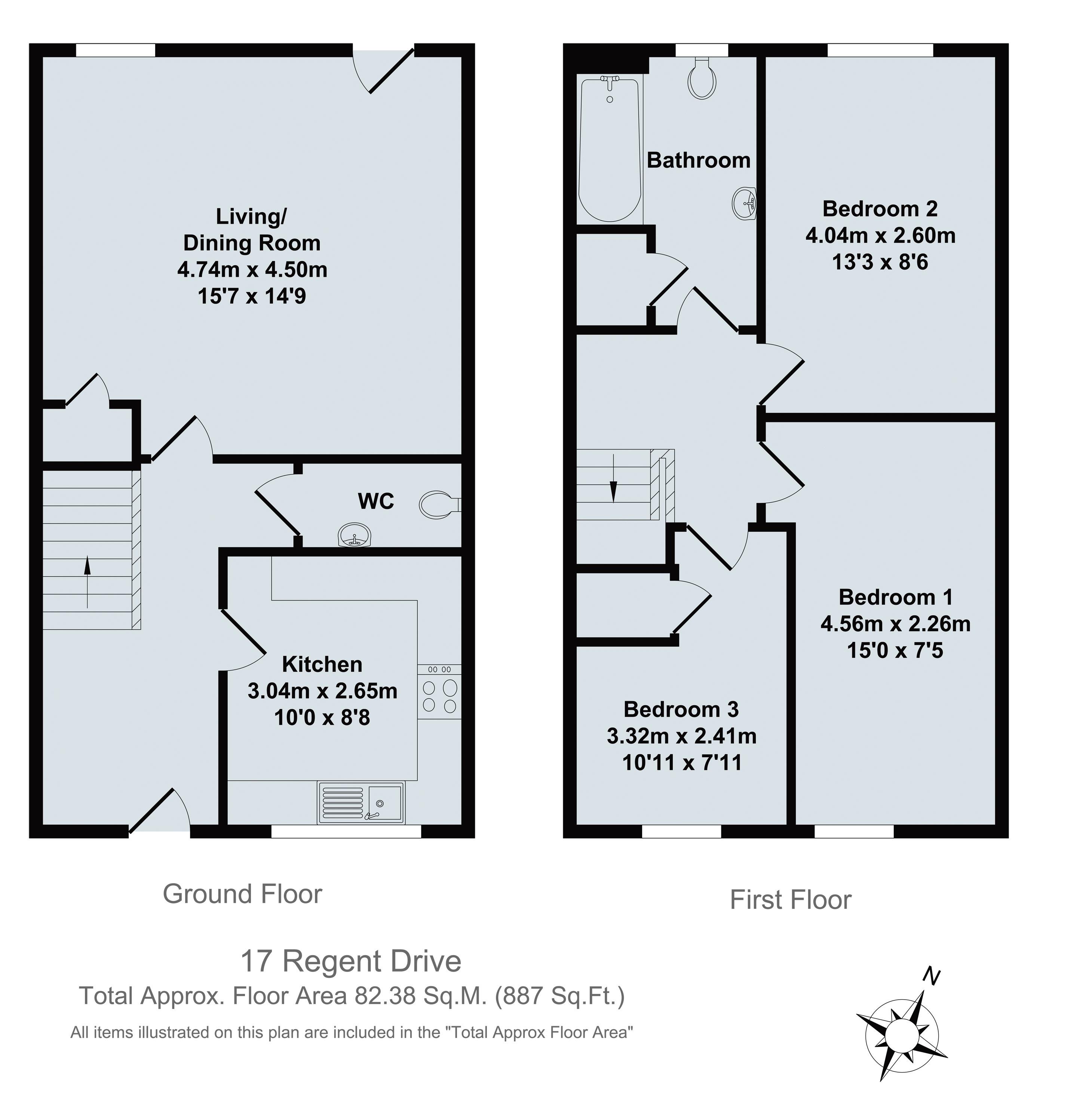 3 Bedrooms Semi-detached house for sale in Regent Drive, Long Hanborough, Witney OX29