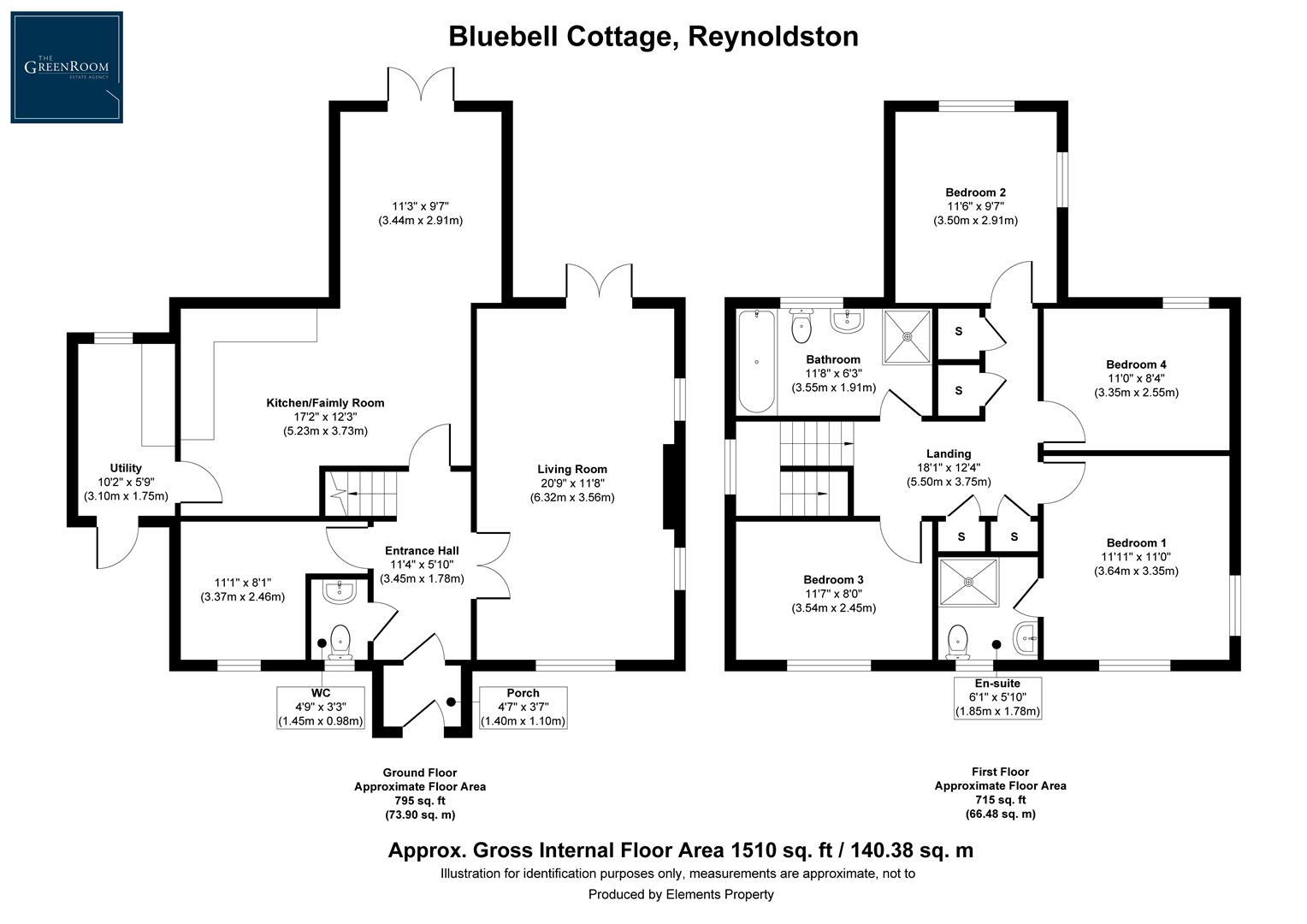 Bluebell Cottage, Castle Ditty Lane, Swansea floorplan