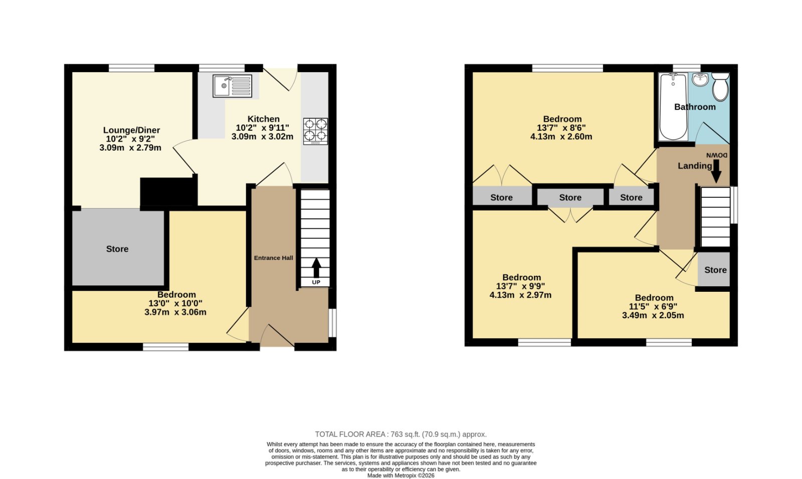 Shipman Avenue, Kent floorplan