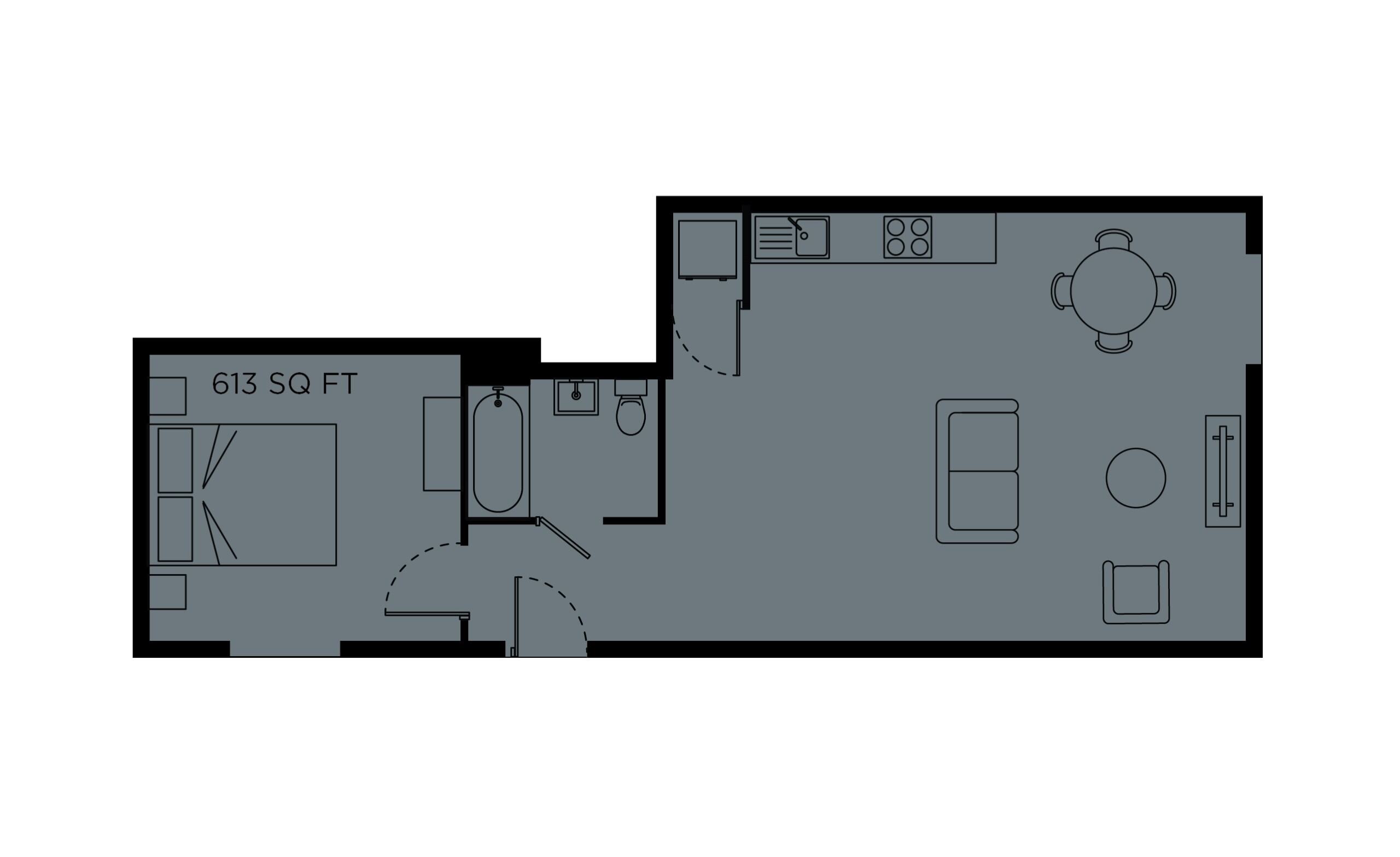 D, 61, Rufus Court, Seacroft, Leeds floorplan
