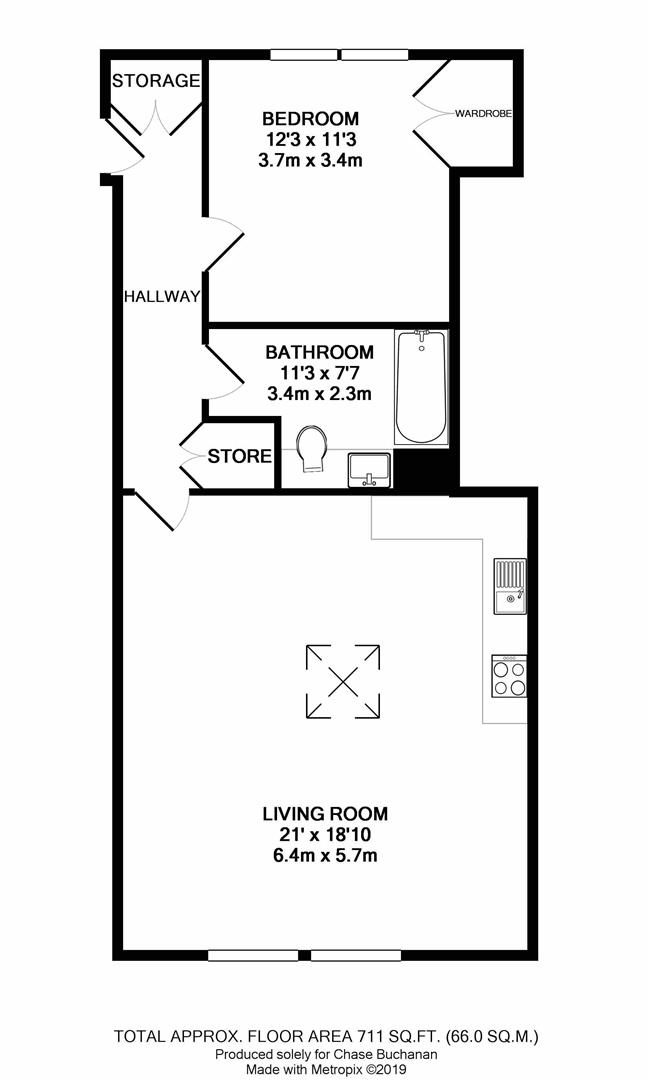 1 Bedrooms Flat for sale in High Street, Hampton Hill, Hampton TW12